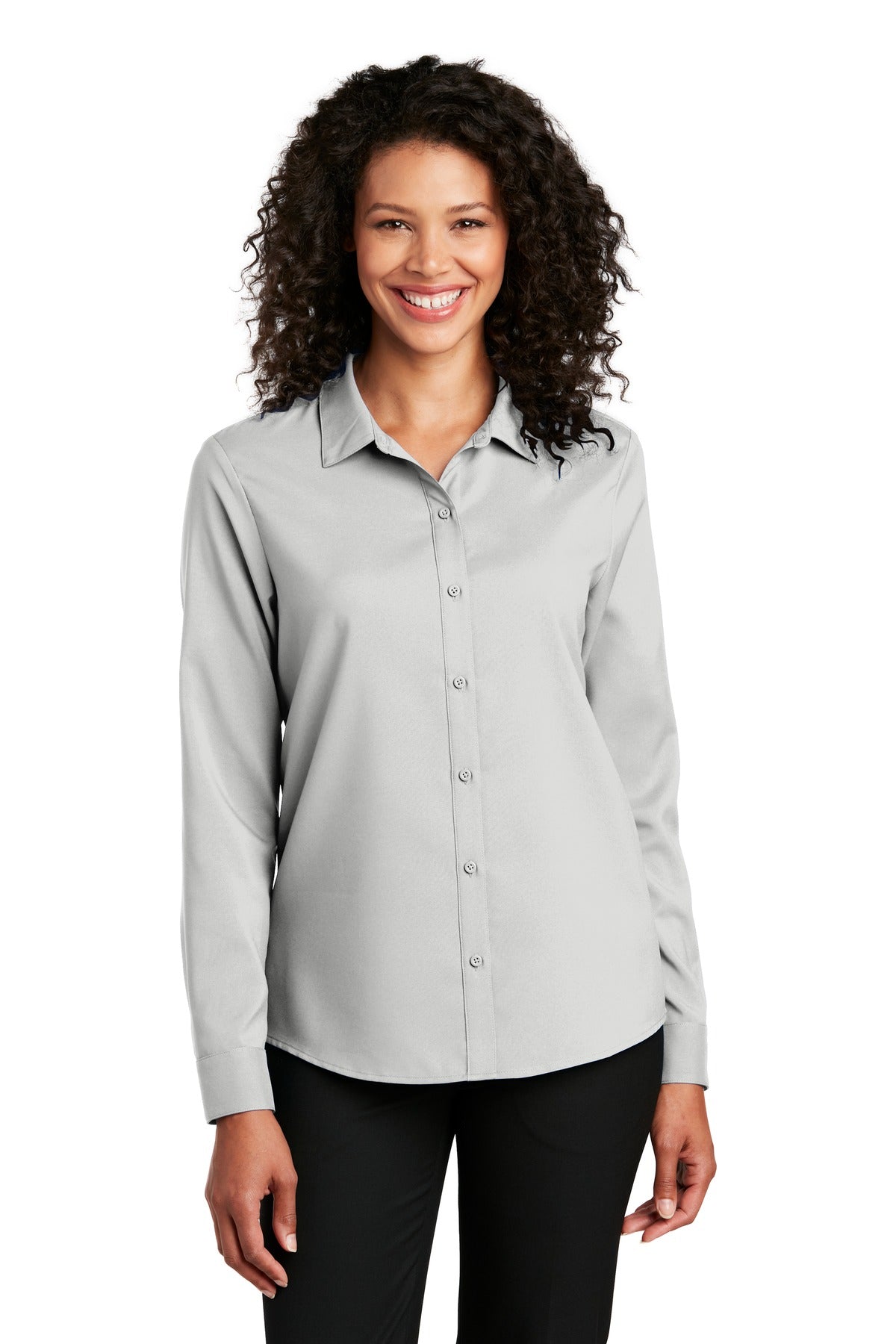 Port Authority LW401 Women's Long Sleeve Performance Staff Shirt