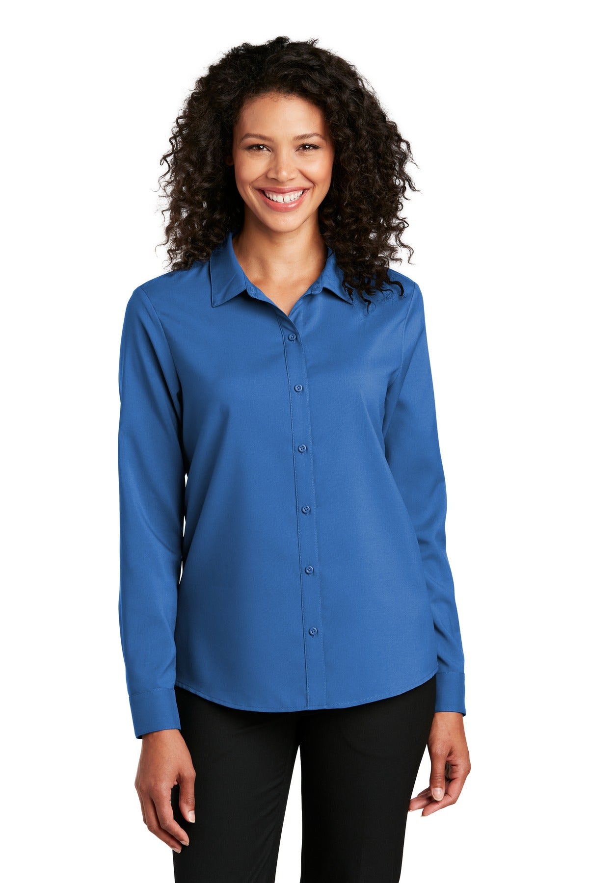 Port Authority LW401 Women's Long Sleeve Performance Staff Shirt