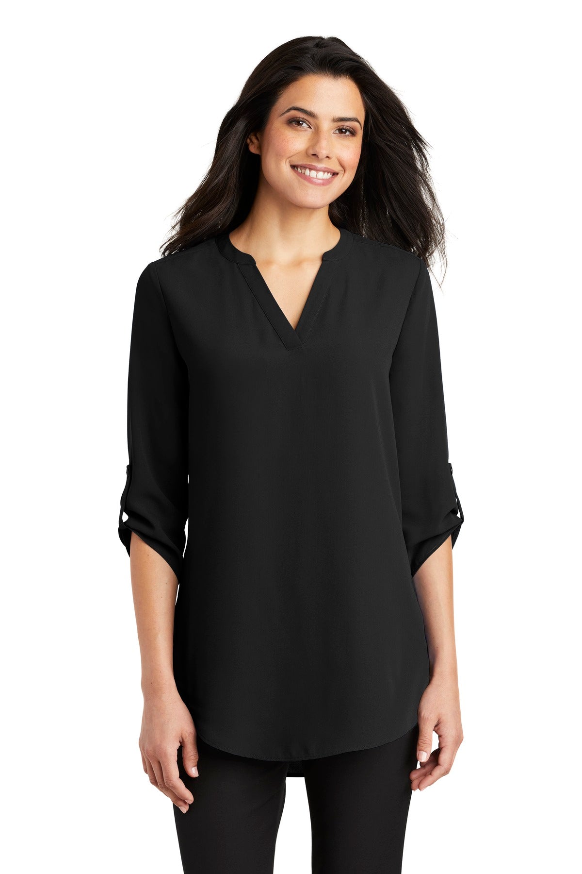 Port Authority LW701 Women's 3/4-Sleeve Tunic Blouse