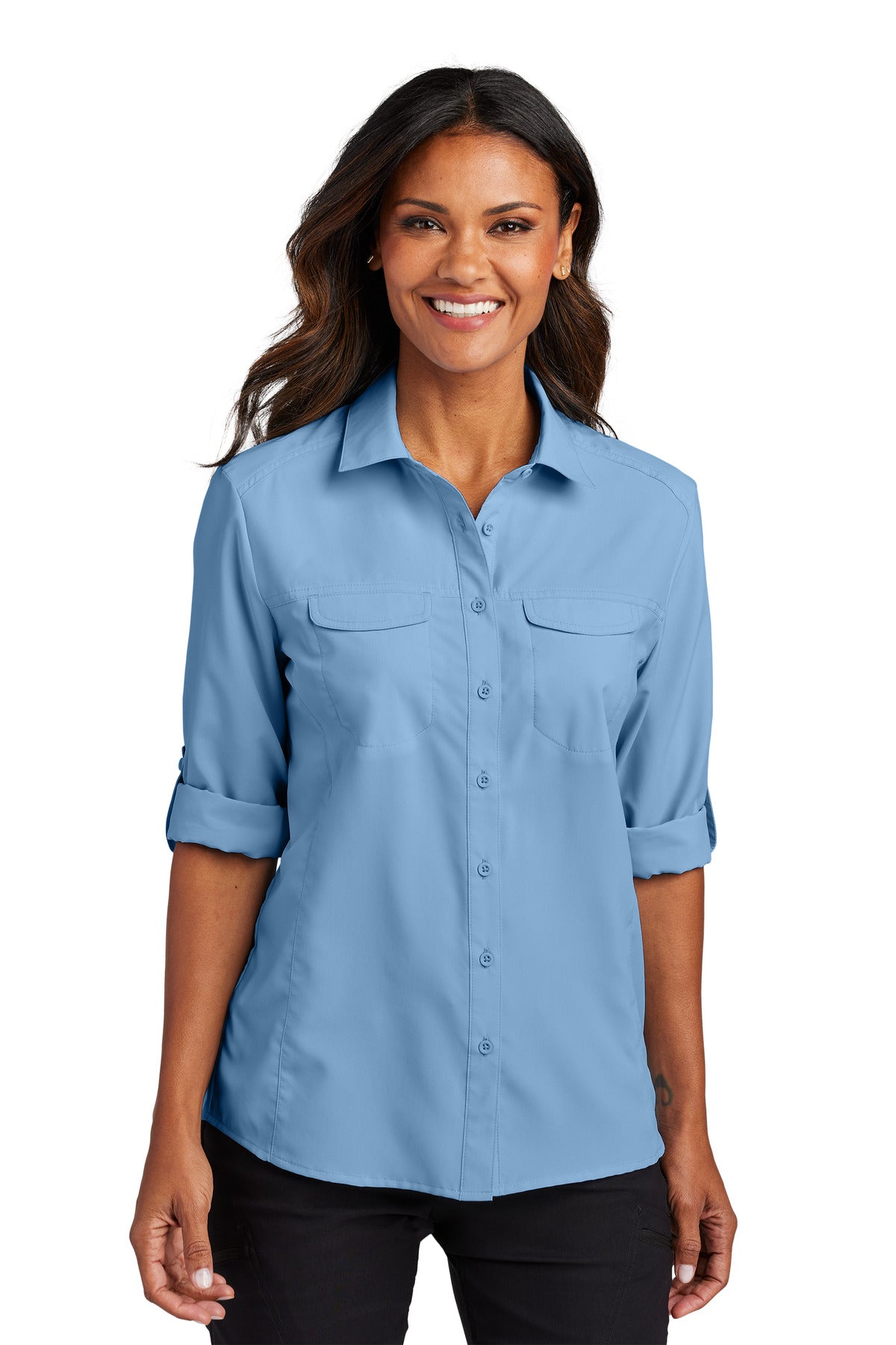 Port Authority LW960 Women's Long Sleeve UV Daybreak Shirt