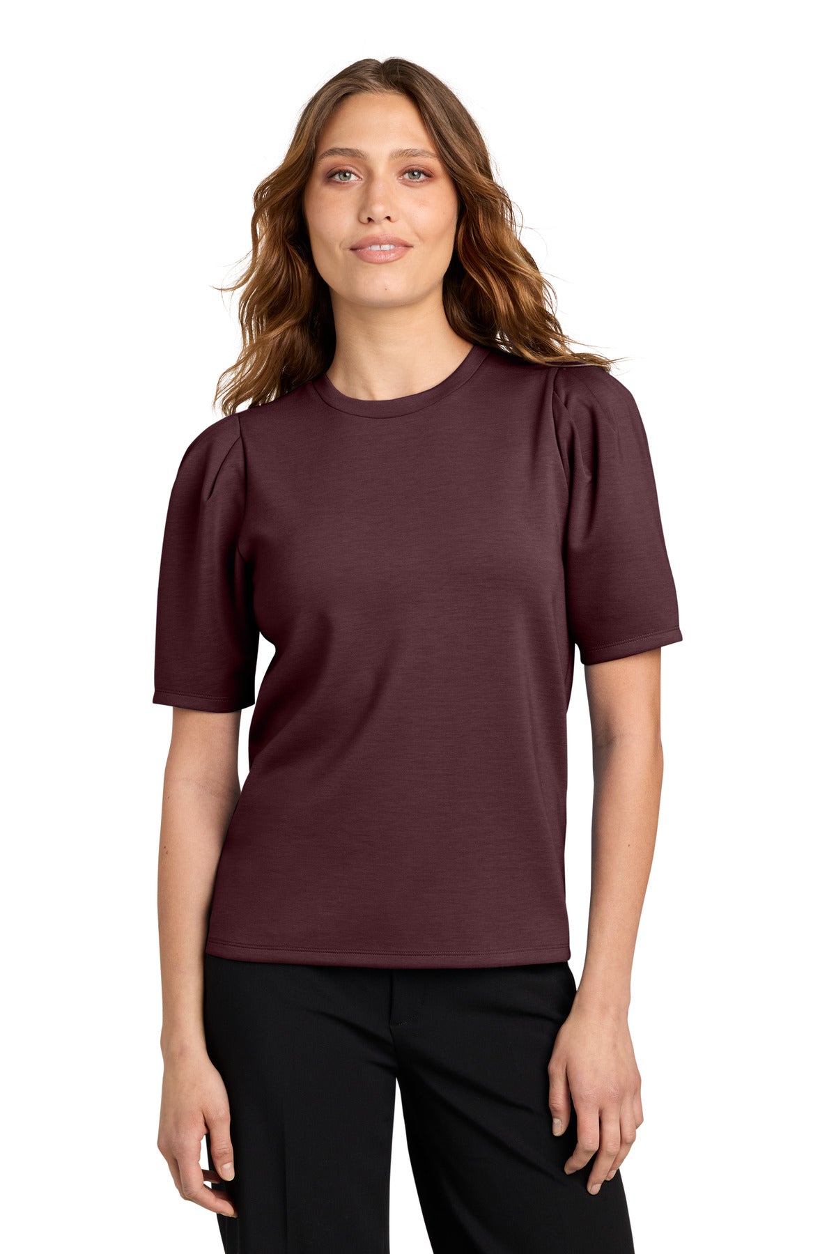 Mercer+Mettle MM1041 Women's Short Sleeve Lite Spacer Top