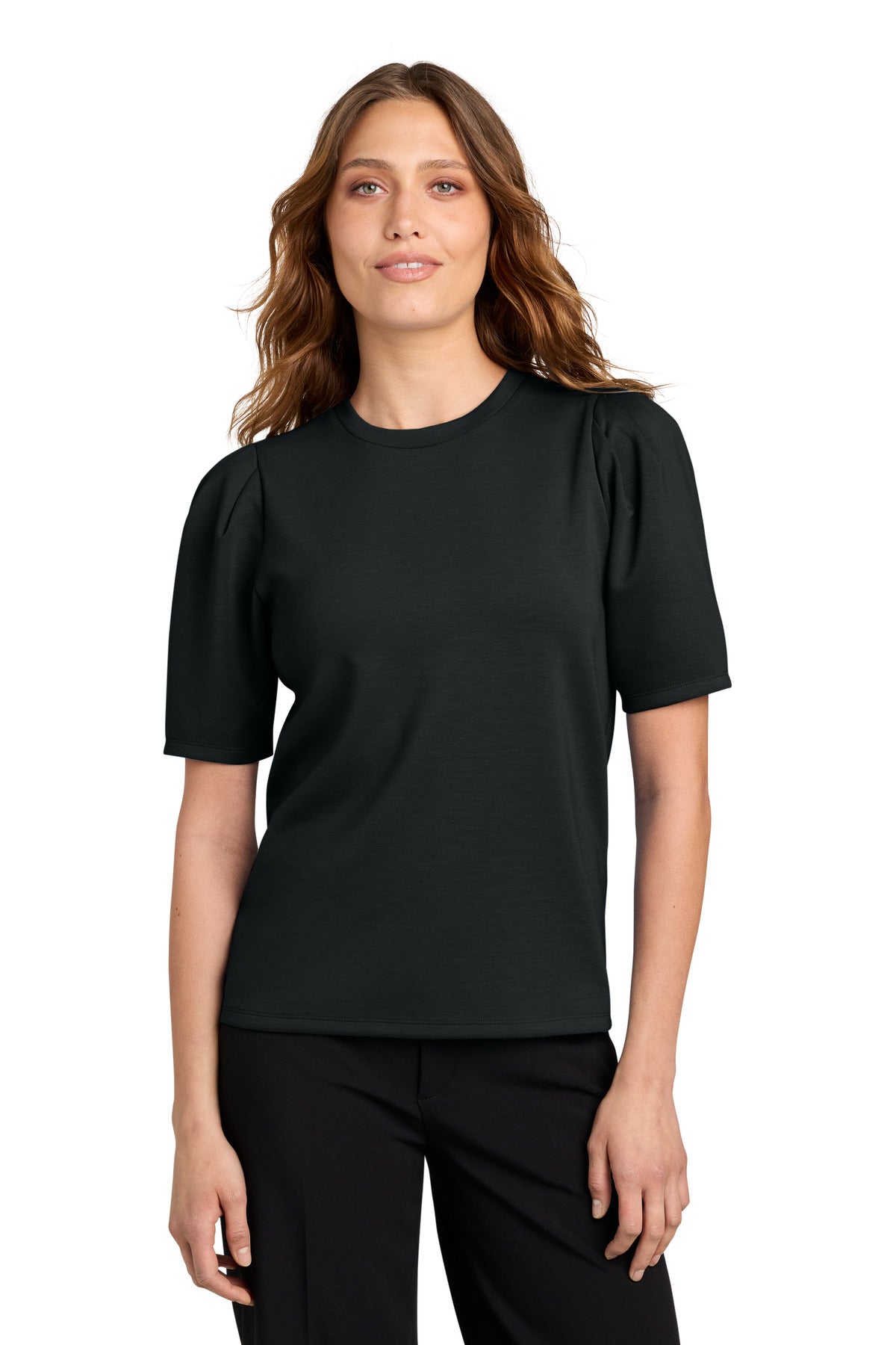 Mercer+Mettle MM1041 Women's Short Sleeve Lite Spacer Top