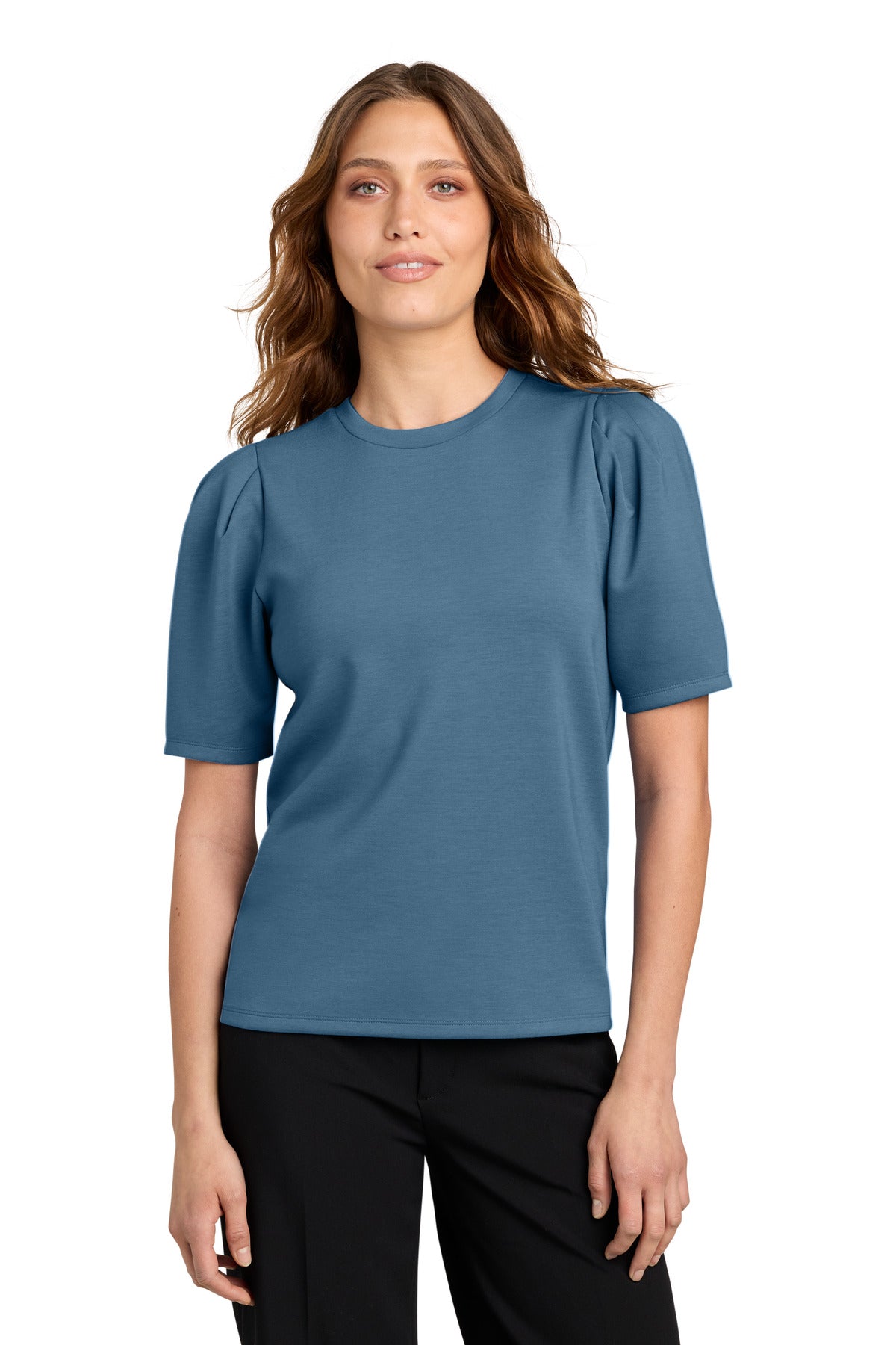 Mercer+Mettle MM1041 Women's Short Sleeve Lite Spacer Top