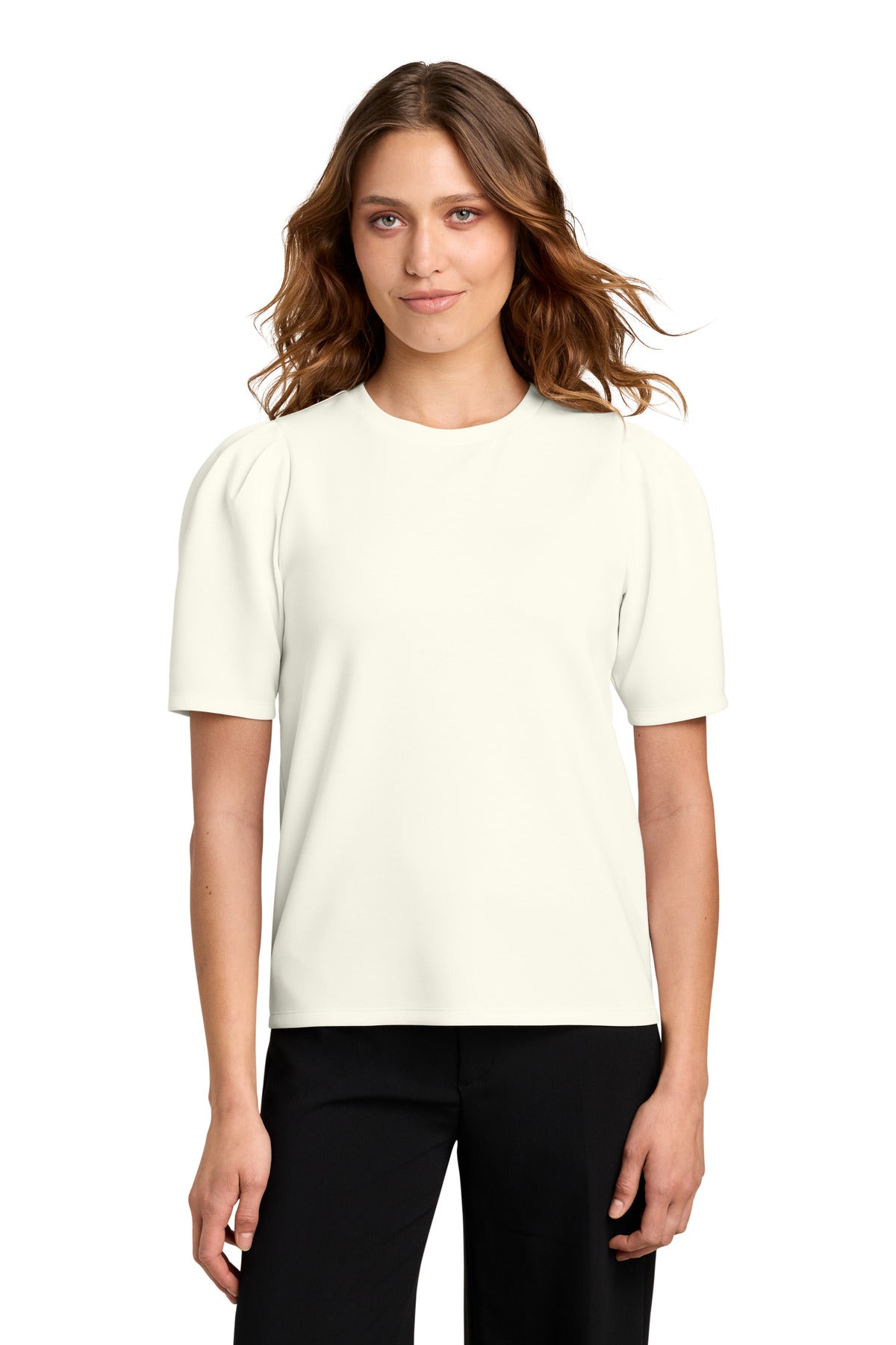 Mercer+Mettle MM1041 Women's Short Sleeve Lite Spacer Top