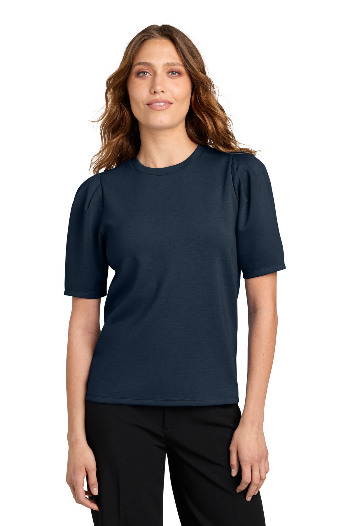 Mercer+Mettle MM1041 Women's Short Sleeve Lite Spacer Top