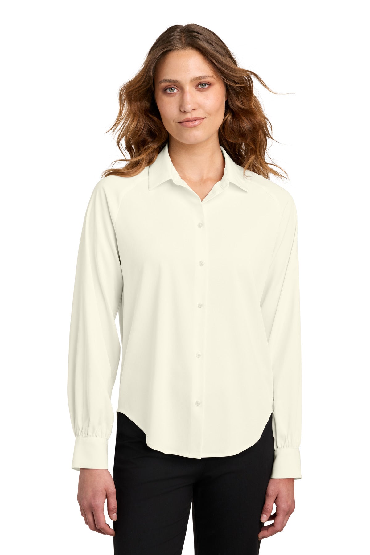 Mercer+Mettle MM2017 Women's Long Sleeve Buttery Soft Blouse