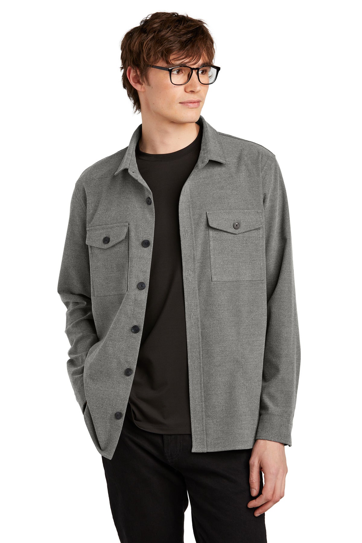 Mercer+Mettle MM2020 Long Sleeve Twill Overshirt