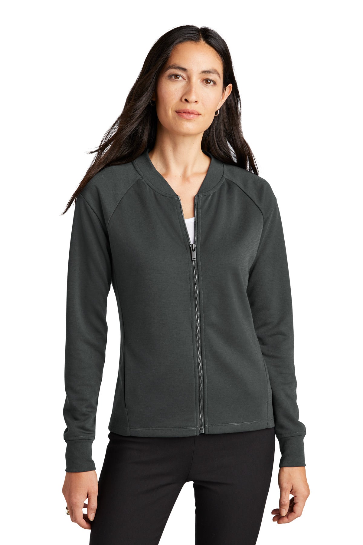 Mercer+Mettle MM3001 Women's Double-Knit Bomber