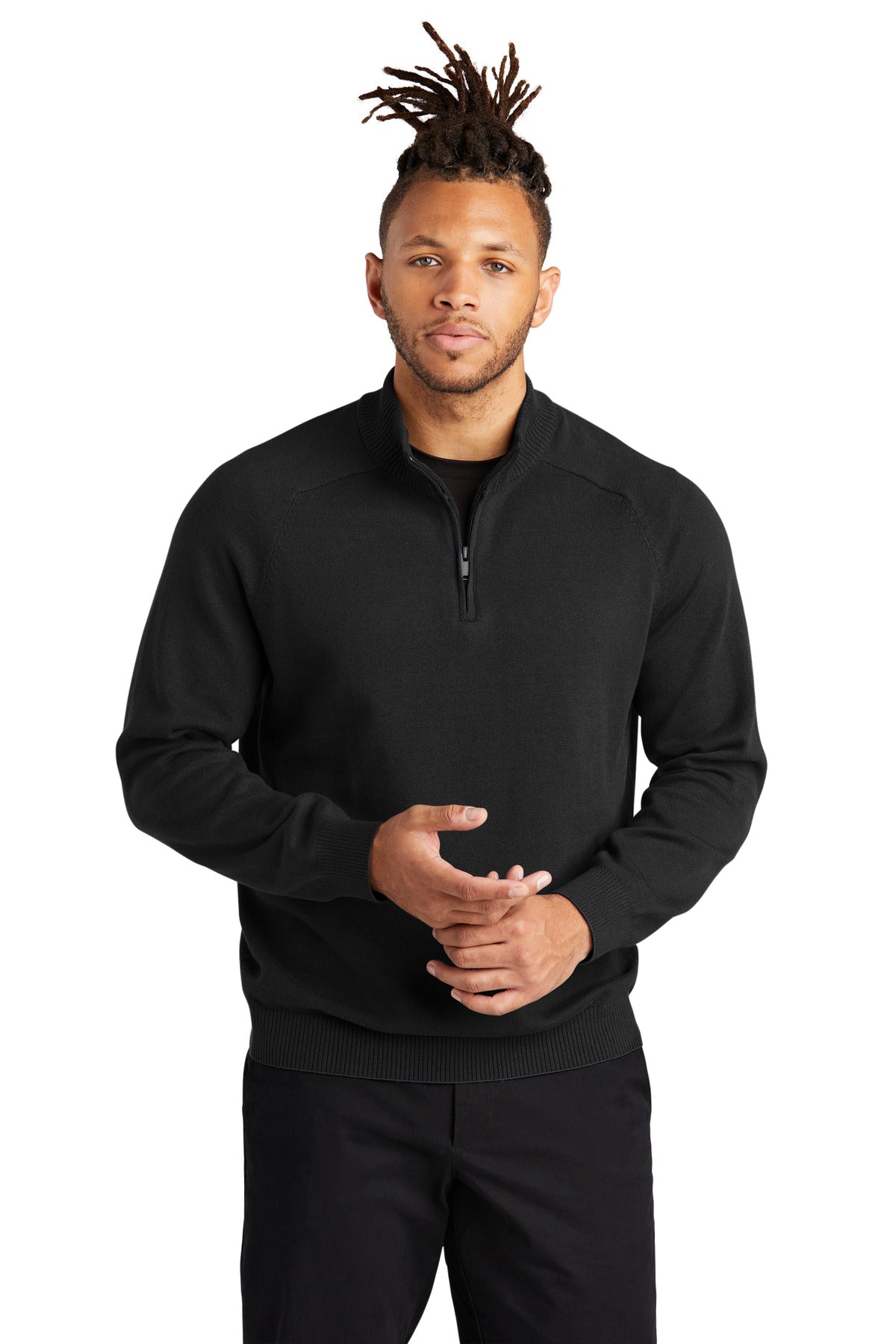 Mercer+Mettle MM3020 1/4-Zip Sweater
