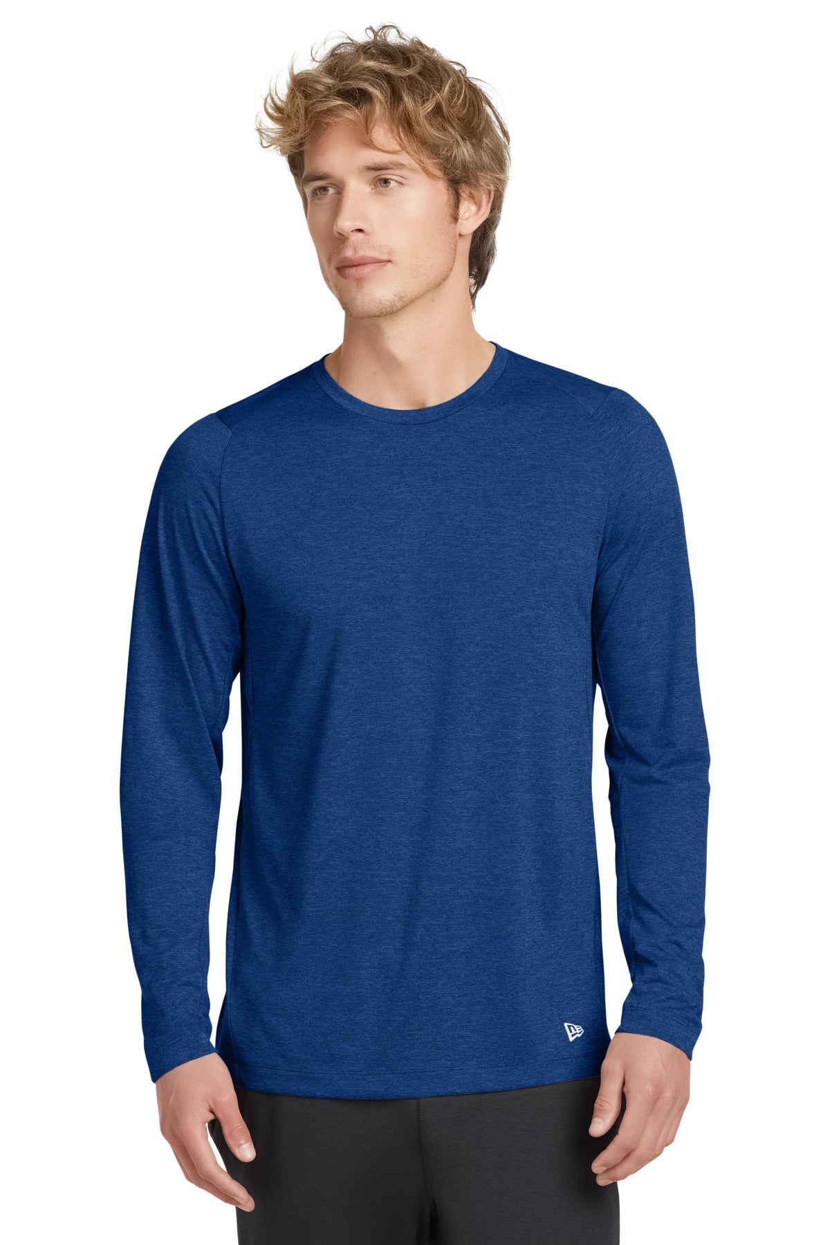 New Era NEA201 Series Performance Long Sleeve Crew Tee