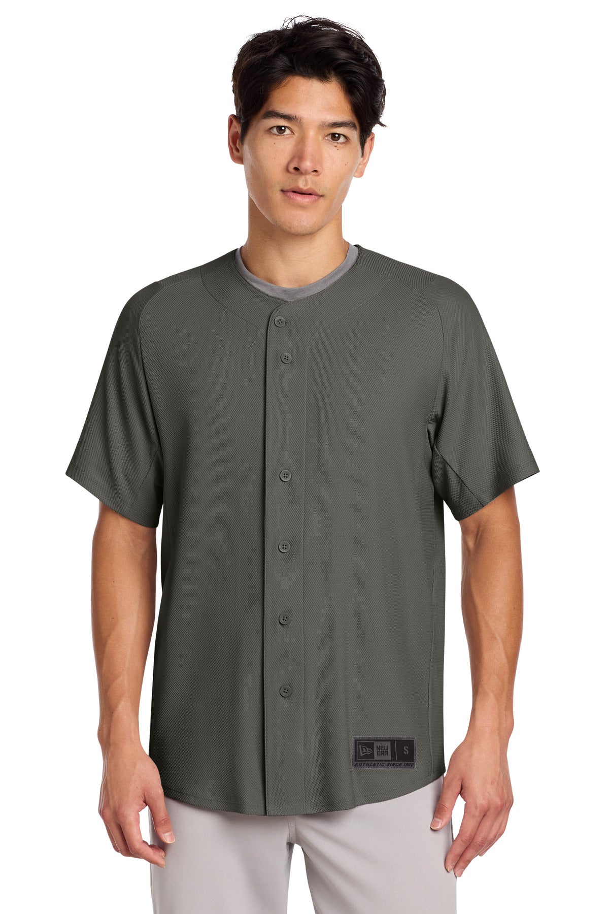New Era NEA220 Diamond Era Full-Button Jersey