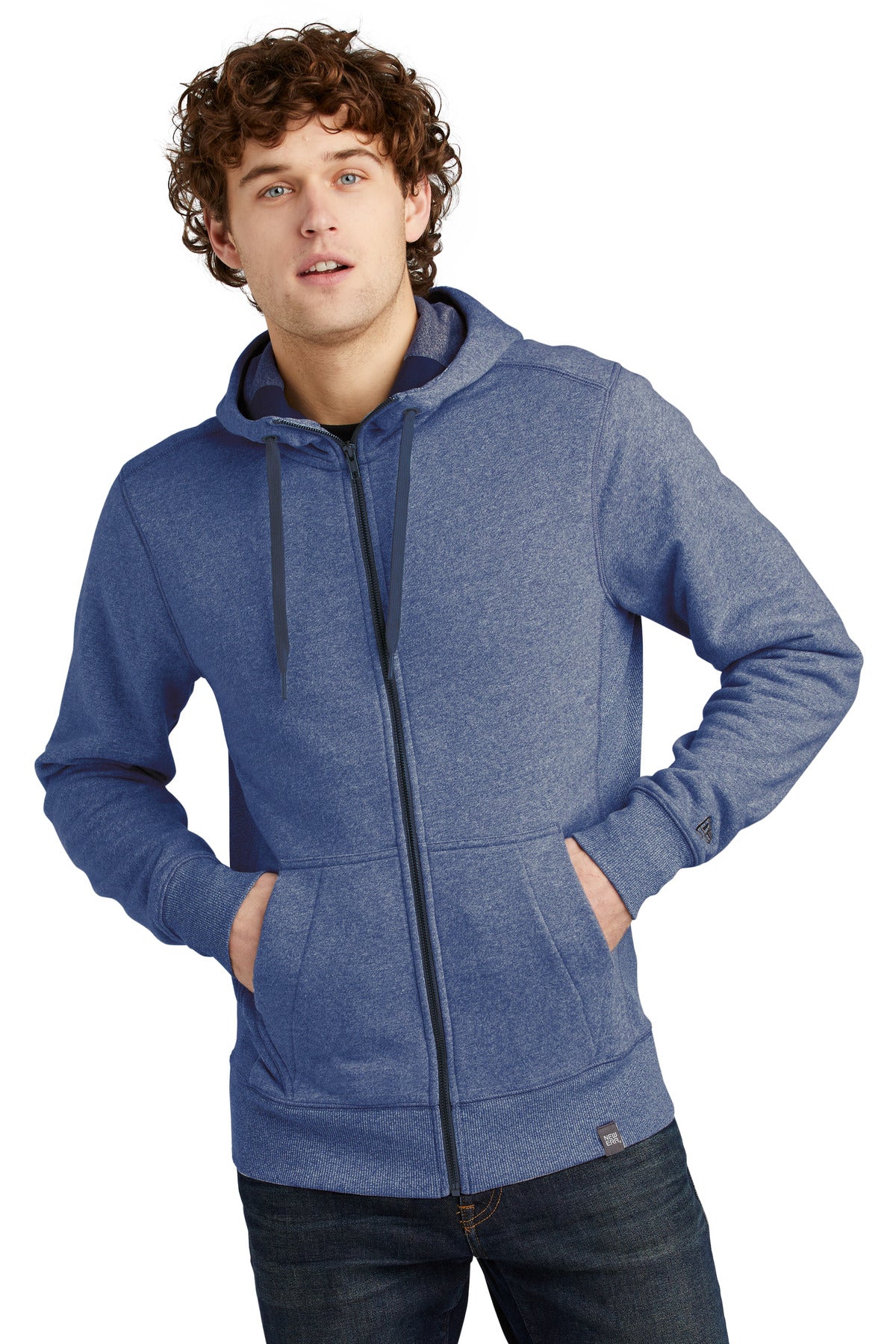 New Era NEA502 French Terry Full-Zip Hoodie