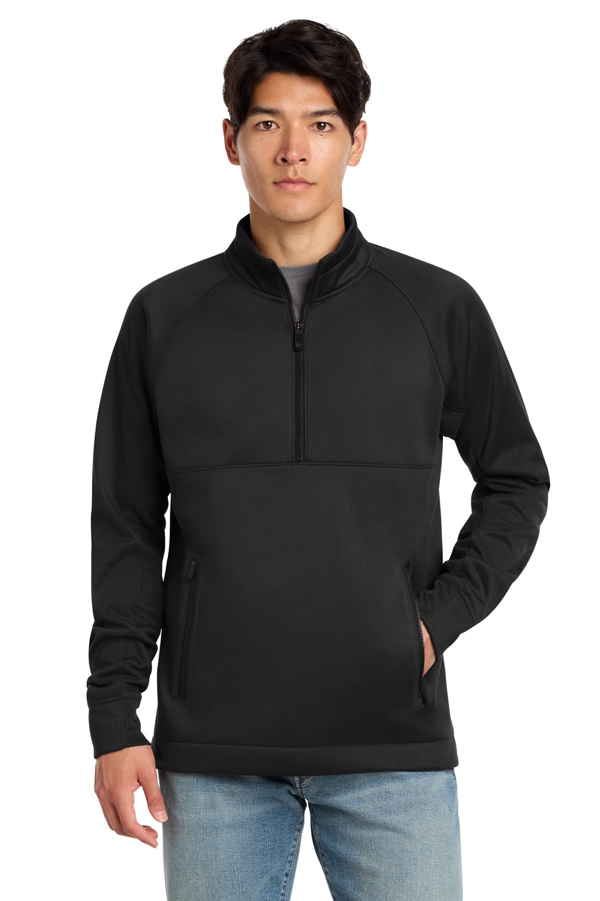 New Era NEA523 Venue Fleece 1/4-Zip Pullover