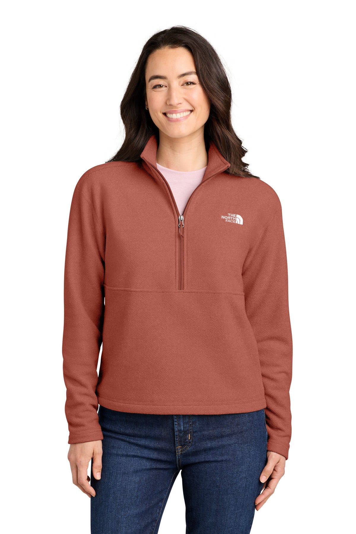 The North Face NF0A8JF7 Women's Textured Pine Grove 1/2-Zip