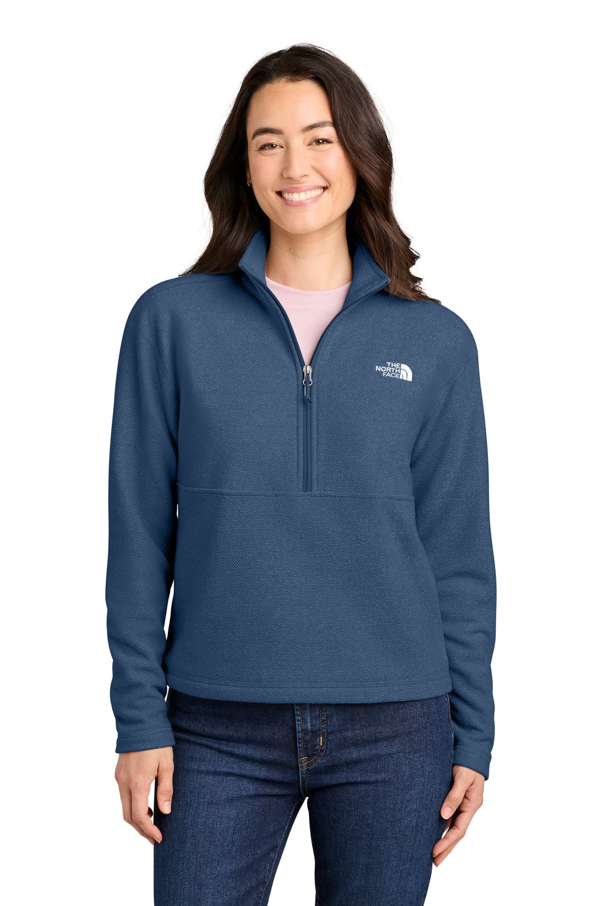 The North Face NF0A8JF7 Women's Textured Pine Grove 1/2-Zip