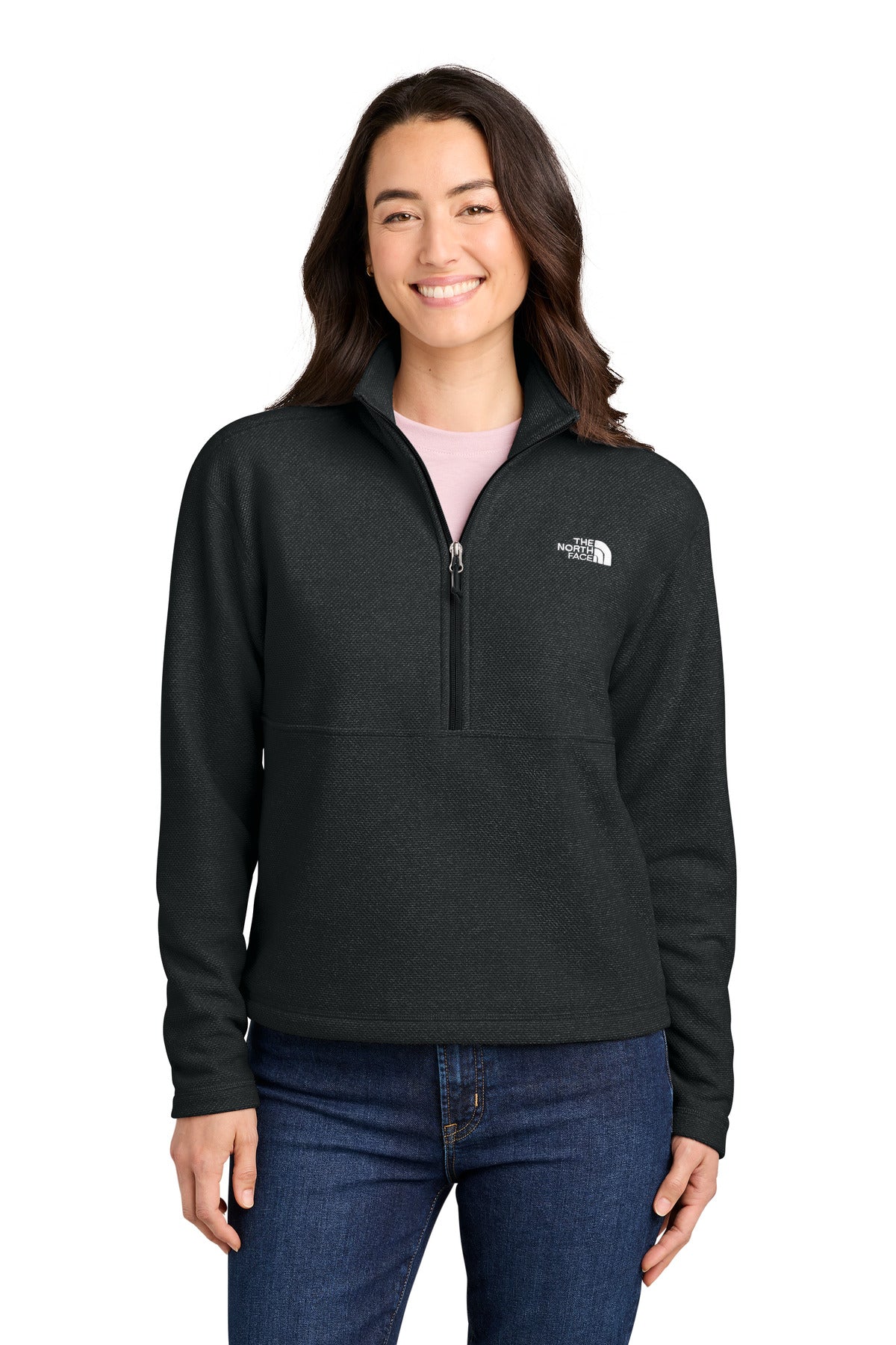 The North Face NF0A8JF7 Women's Textured Pine Grove 1/2-Zip