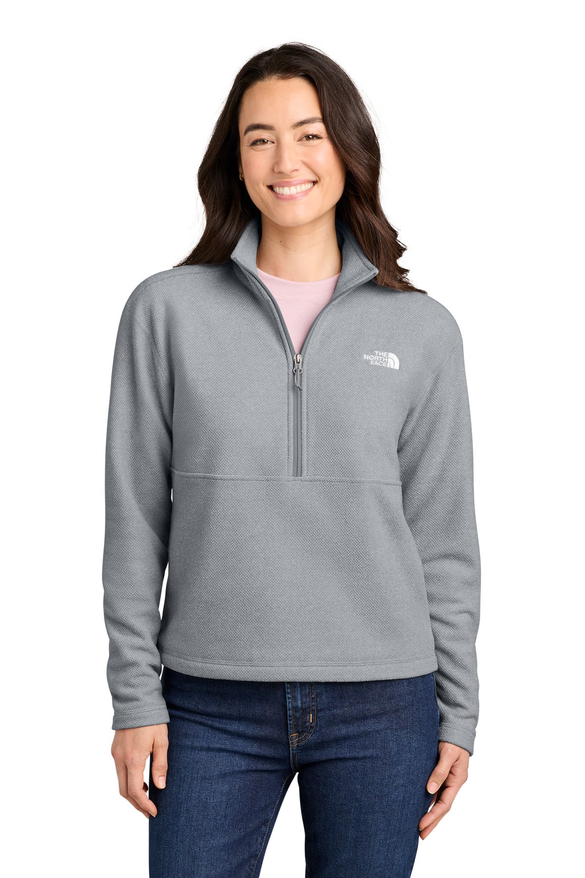 The North Face NF0A8JF7 Women's Textured Pine Grove 1/2-Zip