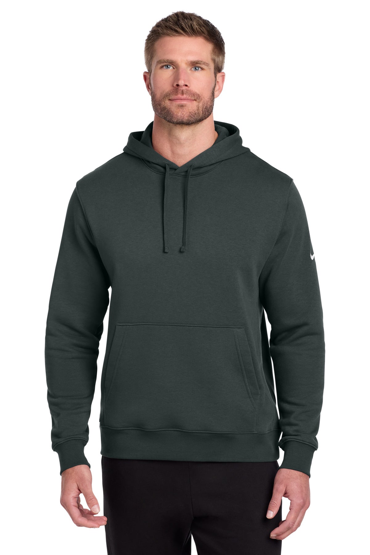 Nike NKDR1499 Club Fleece Sleeve Swoosh Pullover Hoodie