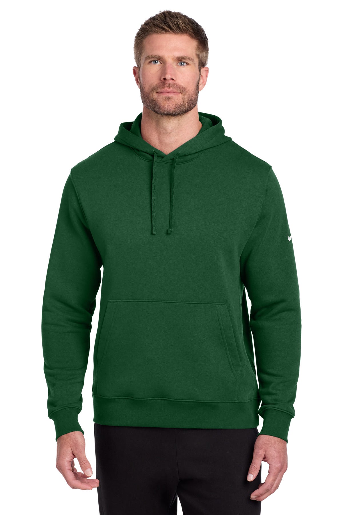 Nike NKDR1499 Club Fleece Sleeve Swoosh Pullover Hoodie