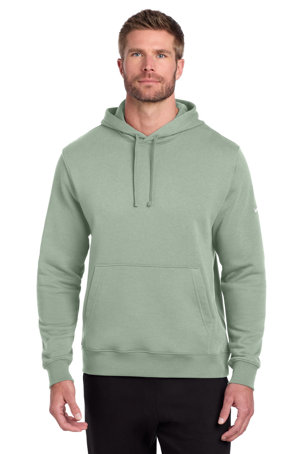 Nike NKDR1499 Club Fleece Sleeve Swoosh Pullover Hoodie