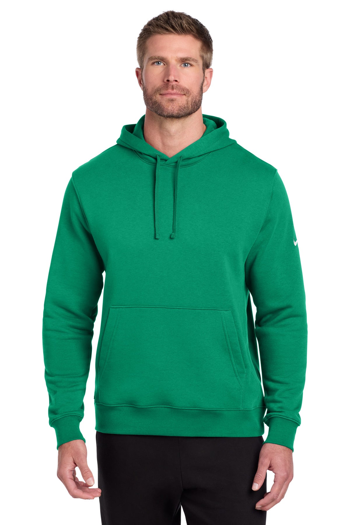 Nike NKDR1499 Club Fleece Sleeve Swoosh Pullover Hoodie