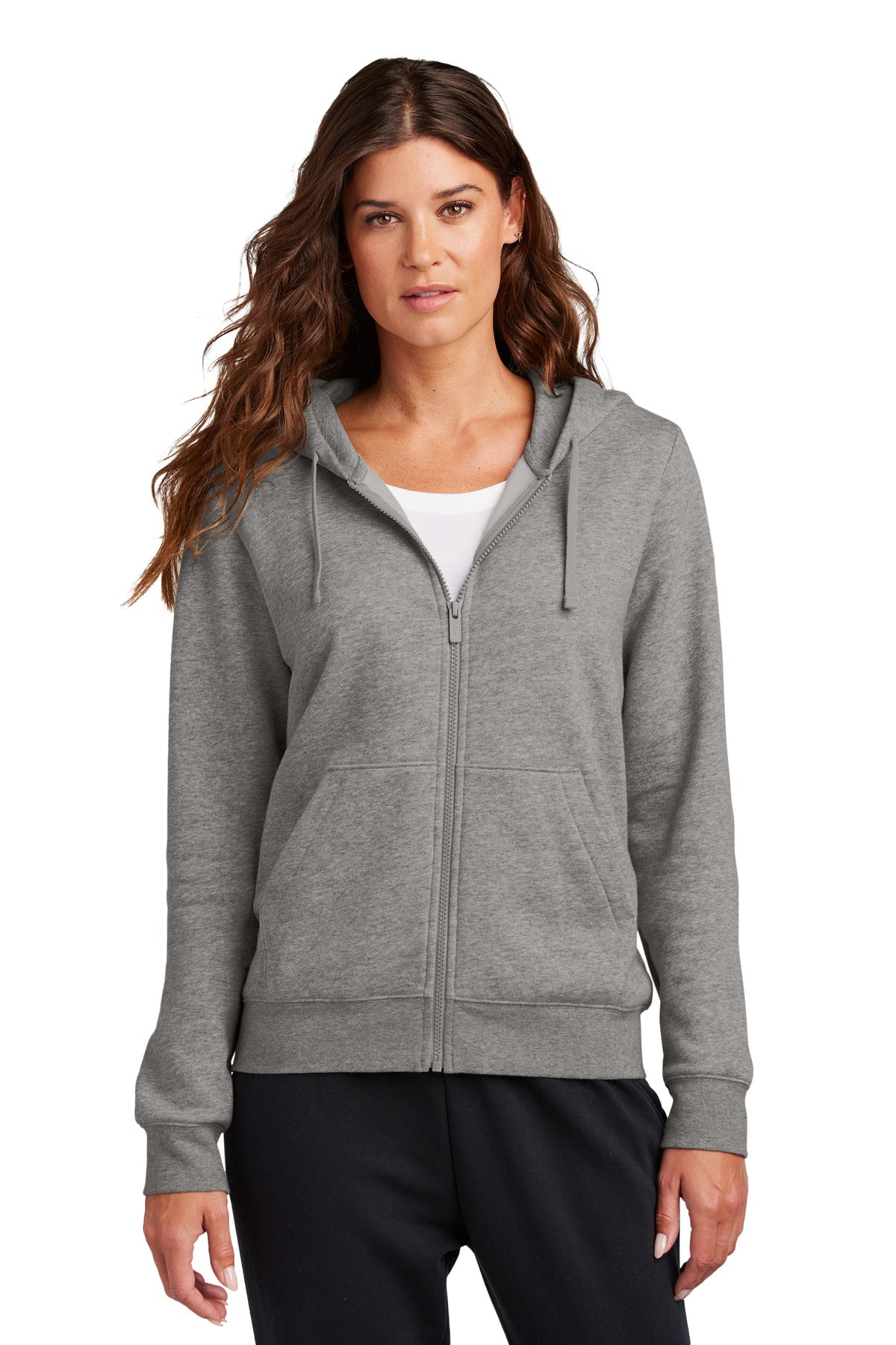 Nike NKFD9890 Women's Club Fleece Sleeve Swoosh Full-Zip Hoodie