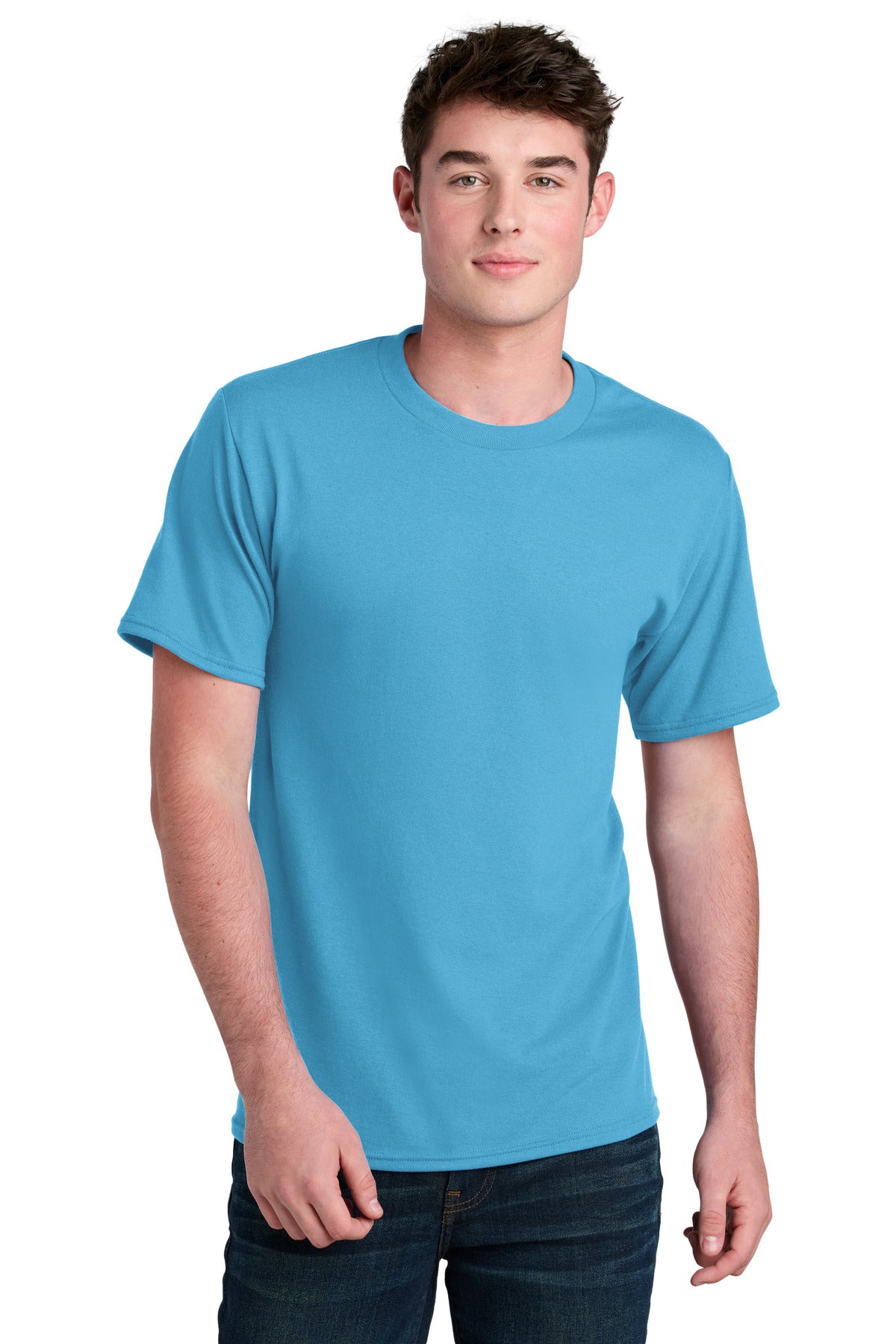 Core Blend Recycled Tee - 5.4 oz | Port & Co PC01