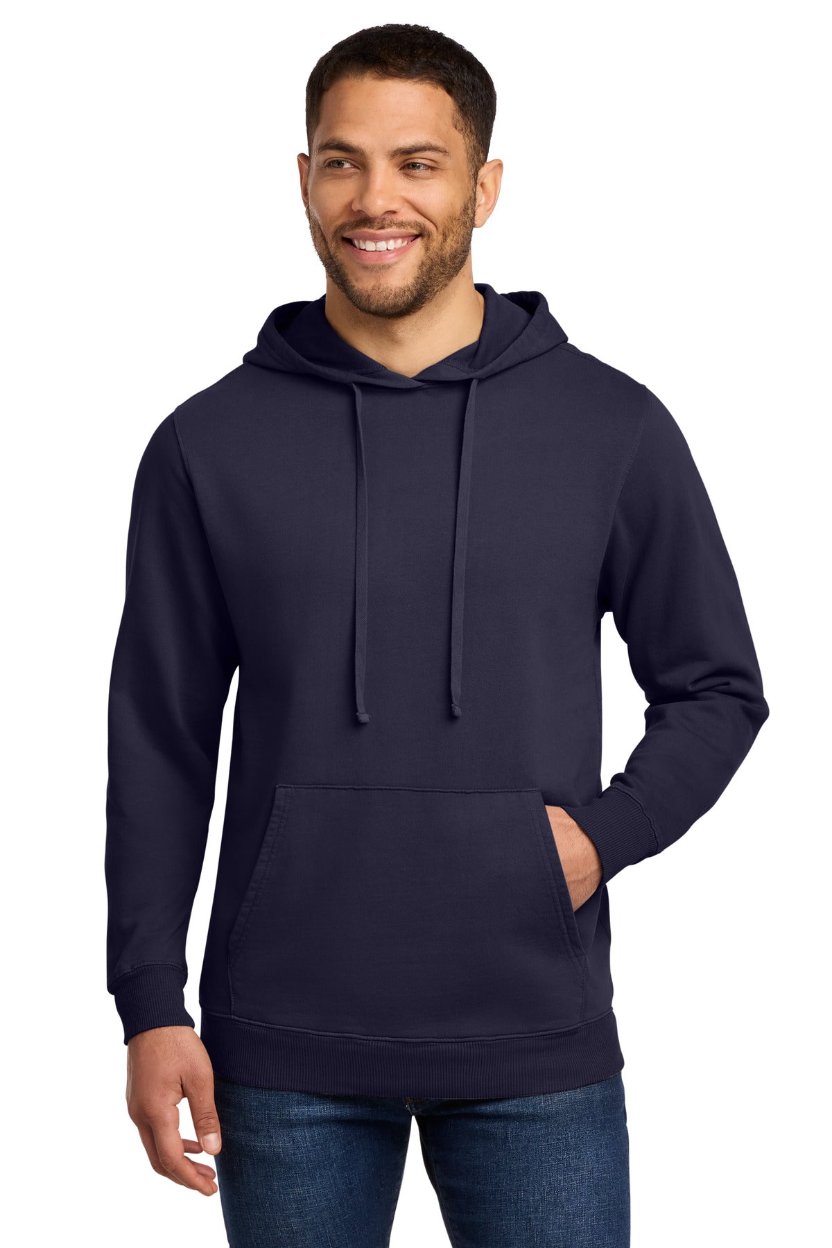 Port & Co PC098H Beach Wash Garment-Dyed Pullover Hooded Sweatshirt