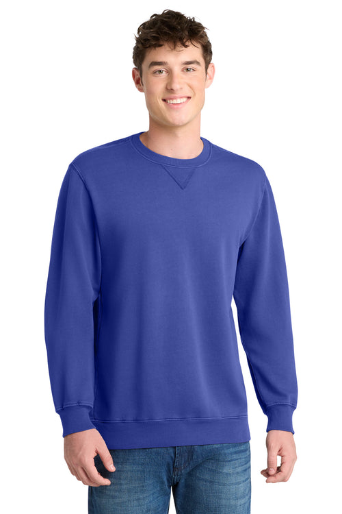 Beach Wash® Garment-Dyed Crewneck Sweatshirt - 8.6 oz | Port & Co PC098
