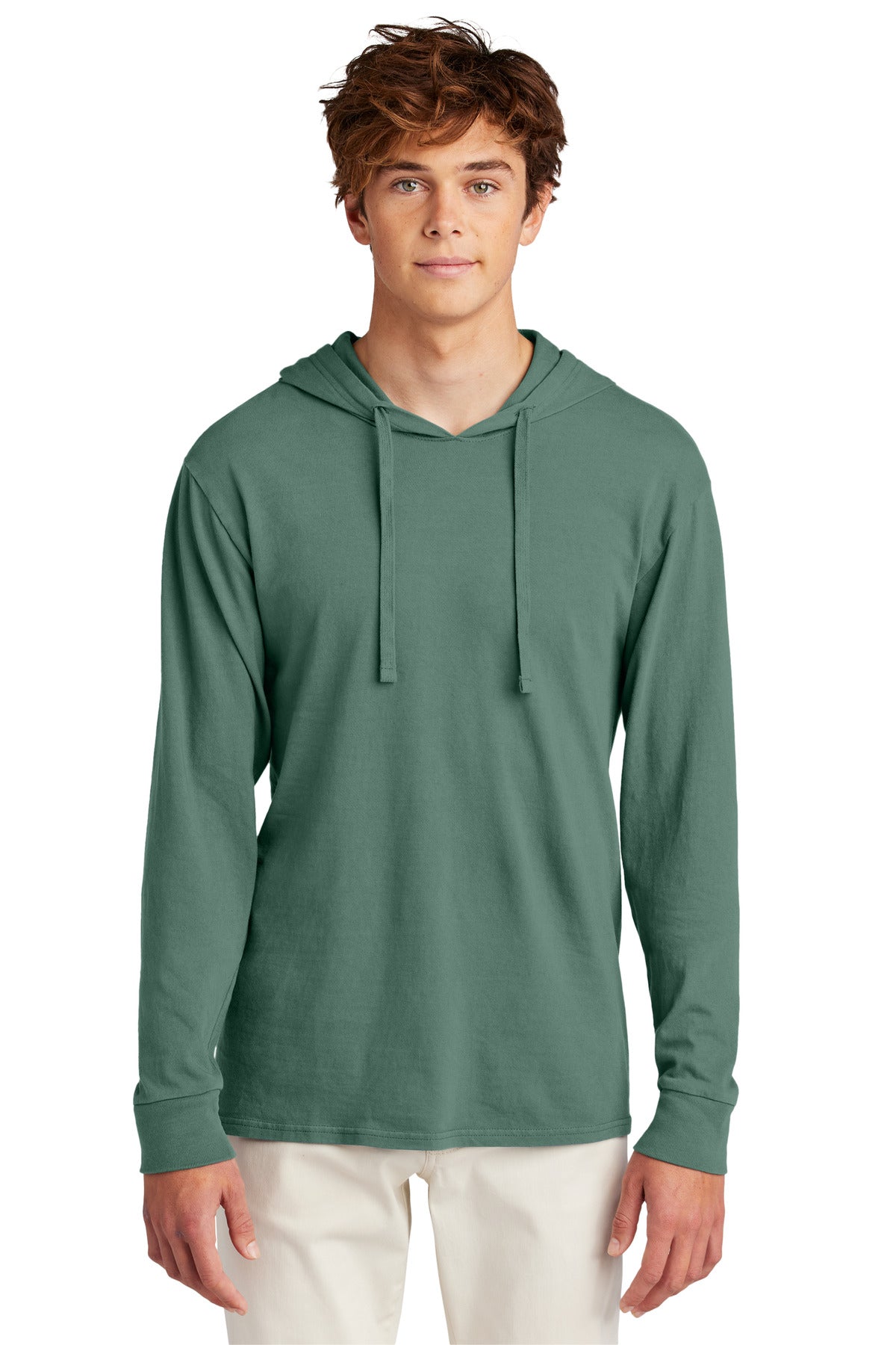 Port & Co PC099H Beach Wash Garment-Dyed Pullover Hooded Tee