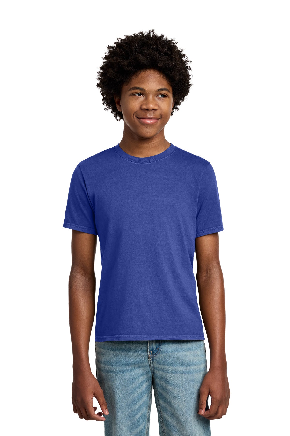 Port & Co PC099Y Youth Beach Wash Garment-Dyed Tee