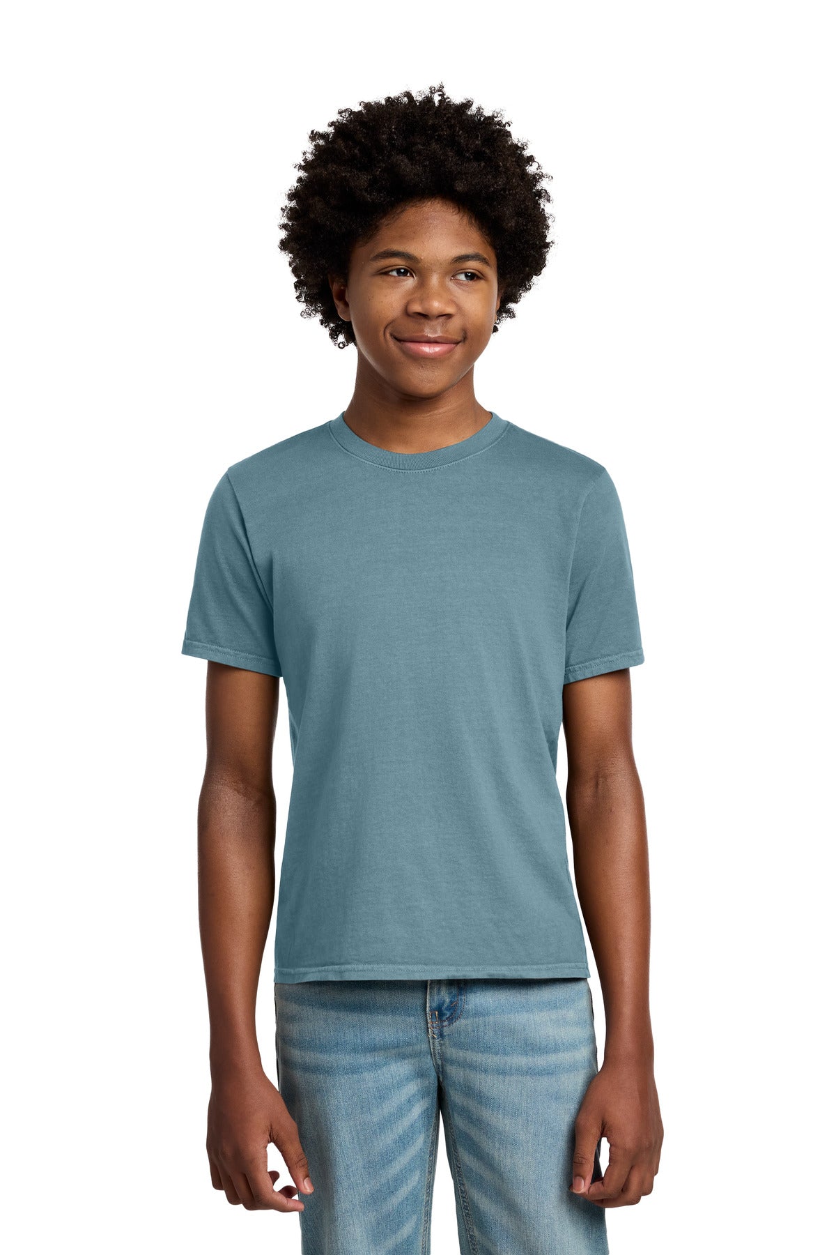 Port & Co PC099Y Youth Beach Wash Garment-Dyed Tee