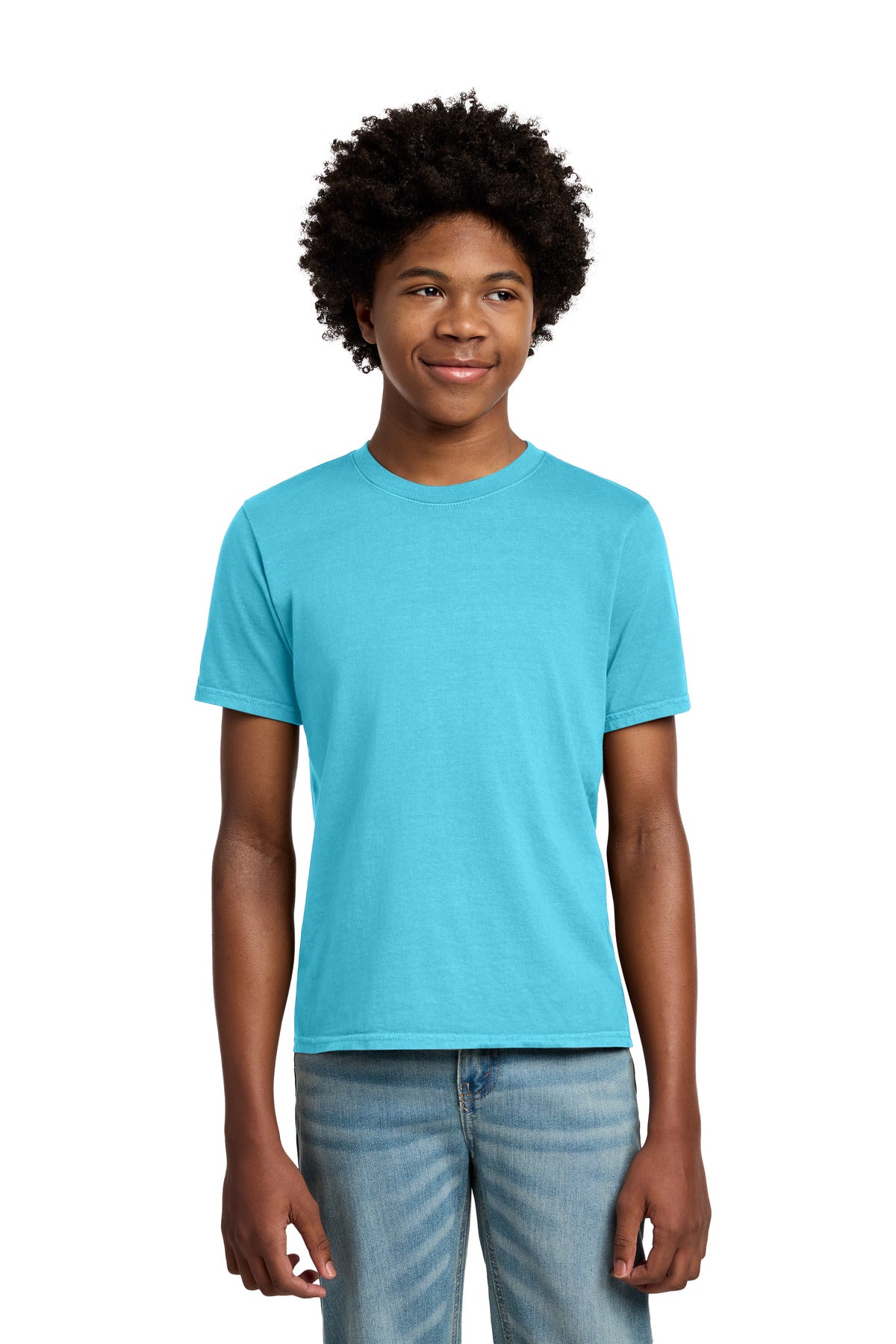 Port & Co PC099Y Youth Beach Wash Garment-Dyed Tee