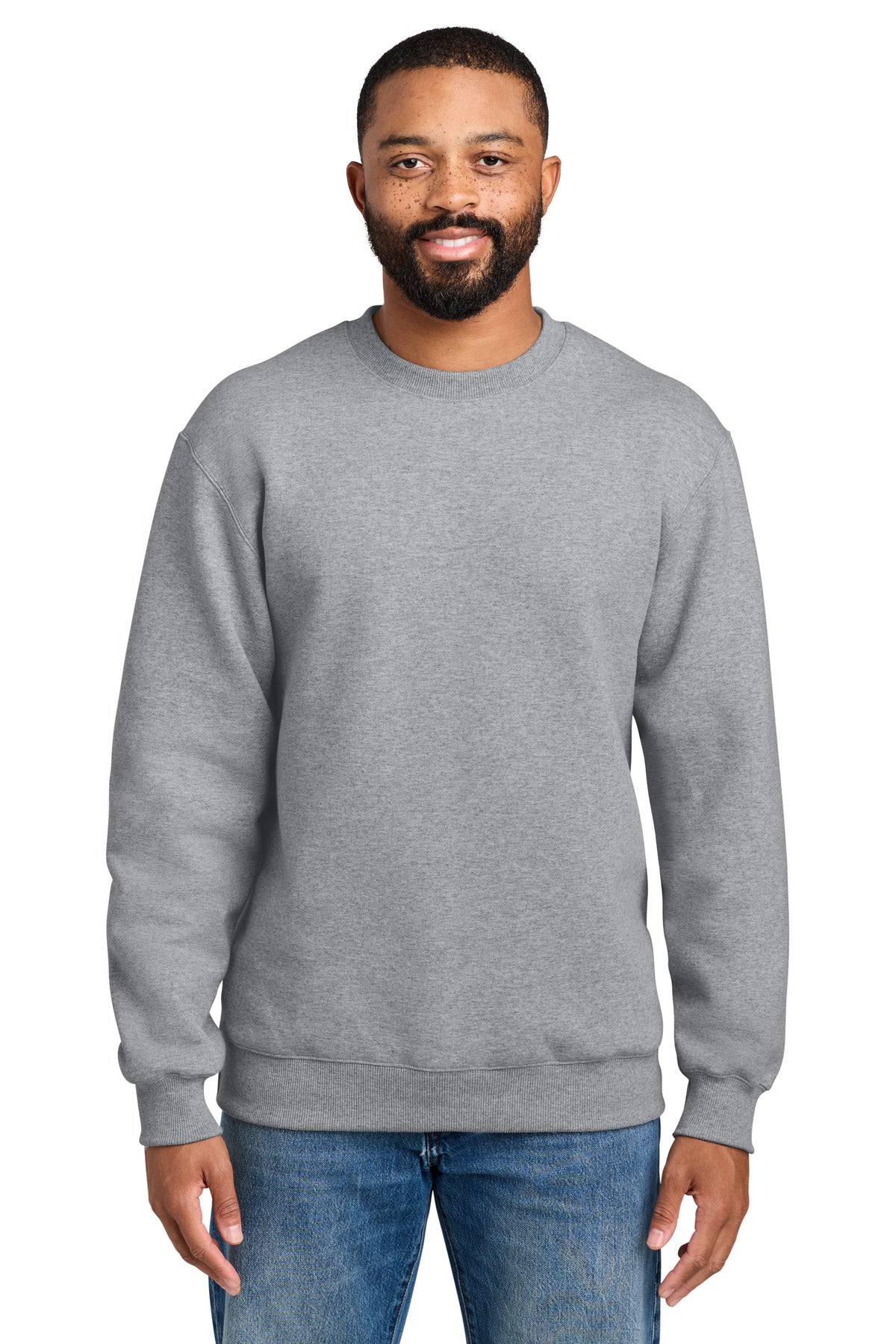 Foundation Fleece Pullover Crewneck Sweatshirt - 10.7 oz | Port & Co PC107