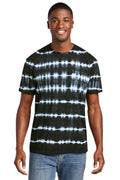 Port & Co PC142 Allover Stripe Tie-Dye Tee