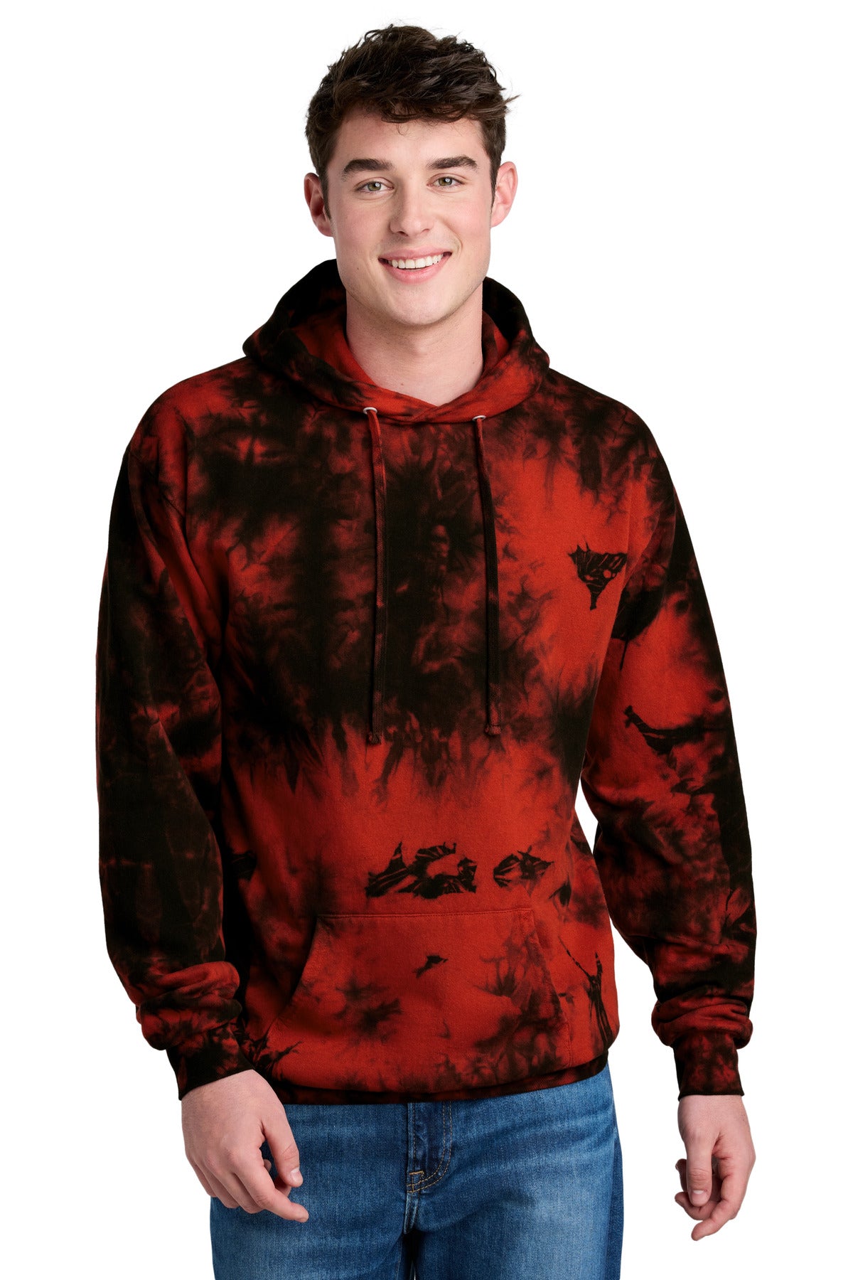 Port & Co PC144 Crystal Tie-Dye Pullover Hoodie