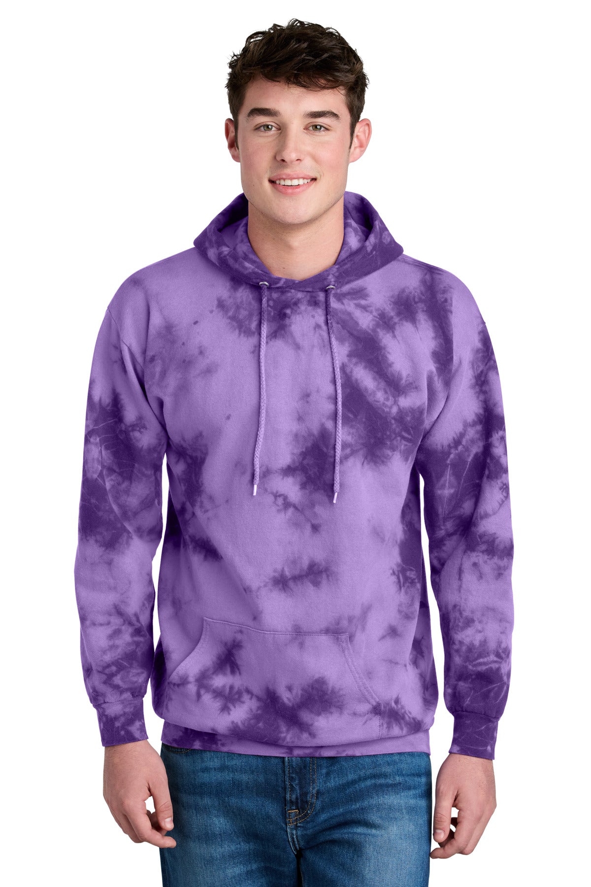 Port & Co PC144 Crystal Tie-Dye Pullover Hoodie