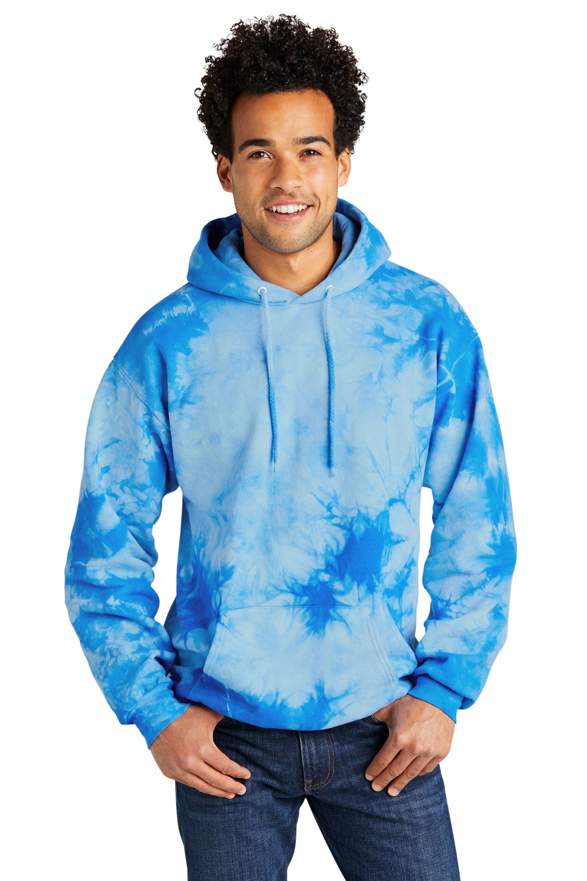 Port & Co PC144 Crystal Tie-Dye Pullover Hoodie