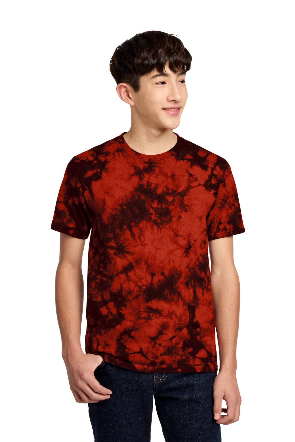 Port & Co PC145Y Youth Crystal Tie-Dye Tee