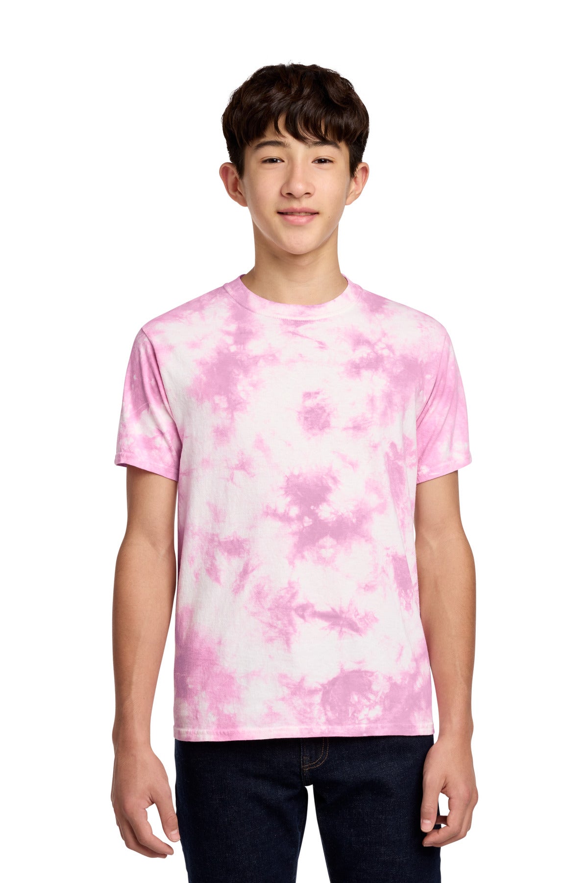 Port & Co PC145Y Youth Crystal Tie-Dye Tee