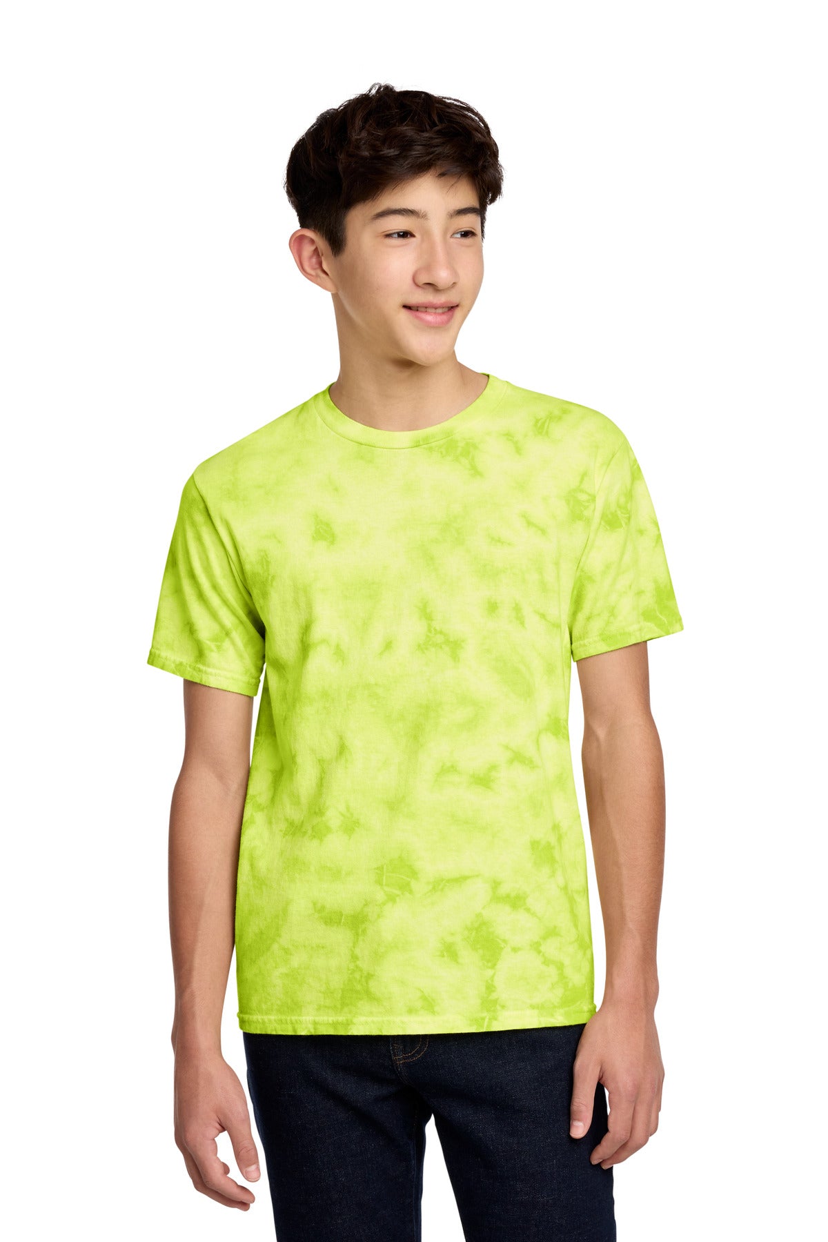 Port & Co PC145Y Youth Crystal Tie-Dye Tee