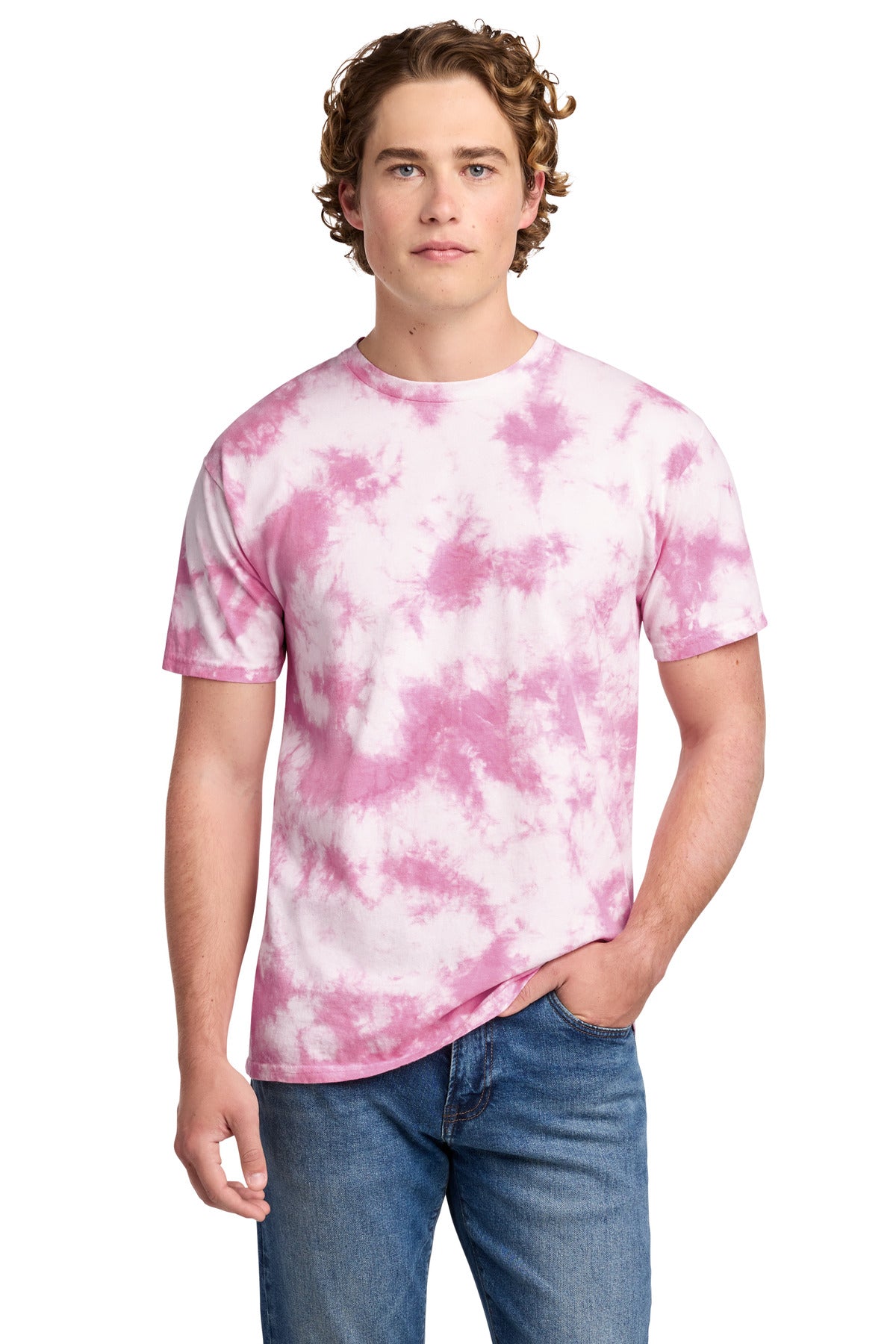 Port & Co PC145 Crystal Tie-Dye Tee