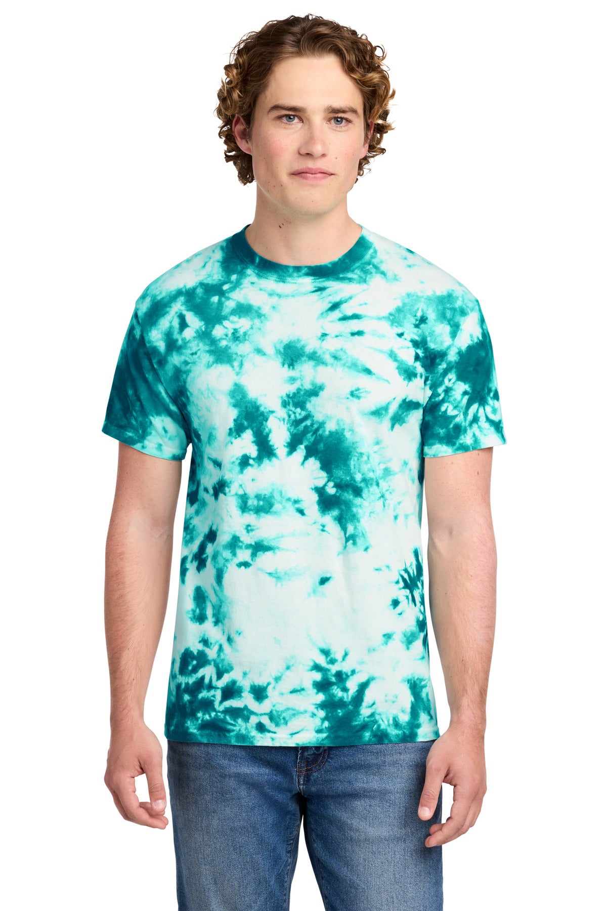 Port & Co PC145 Crystal Tie-Dye Tee