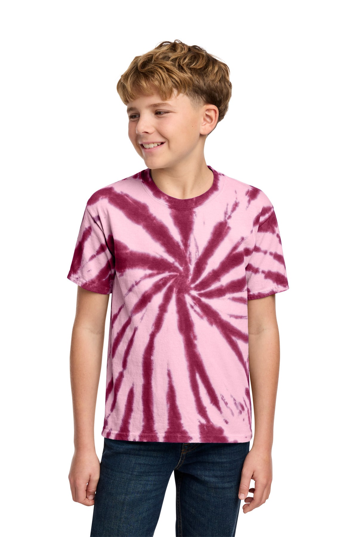 Port & Co PC147Y Youth Tie-Dye Tee