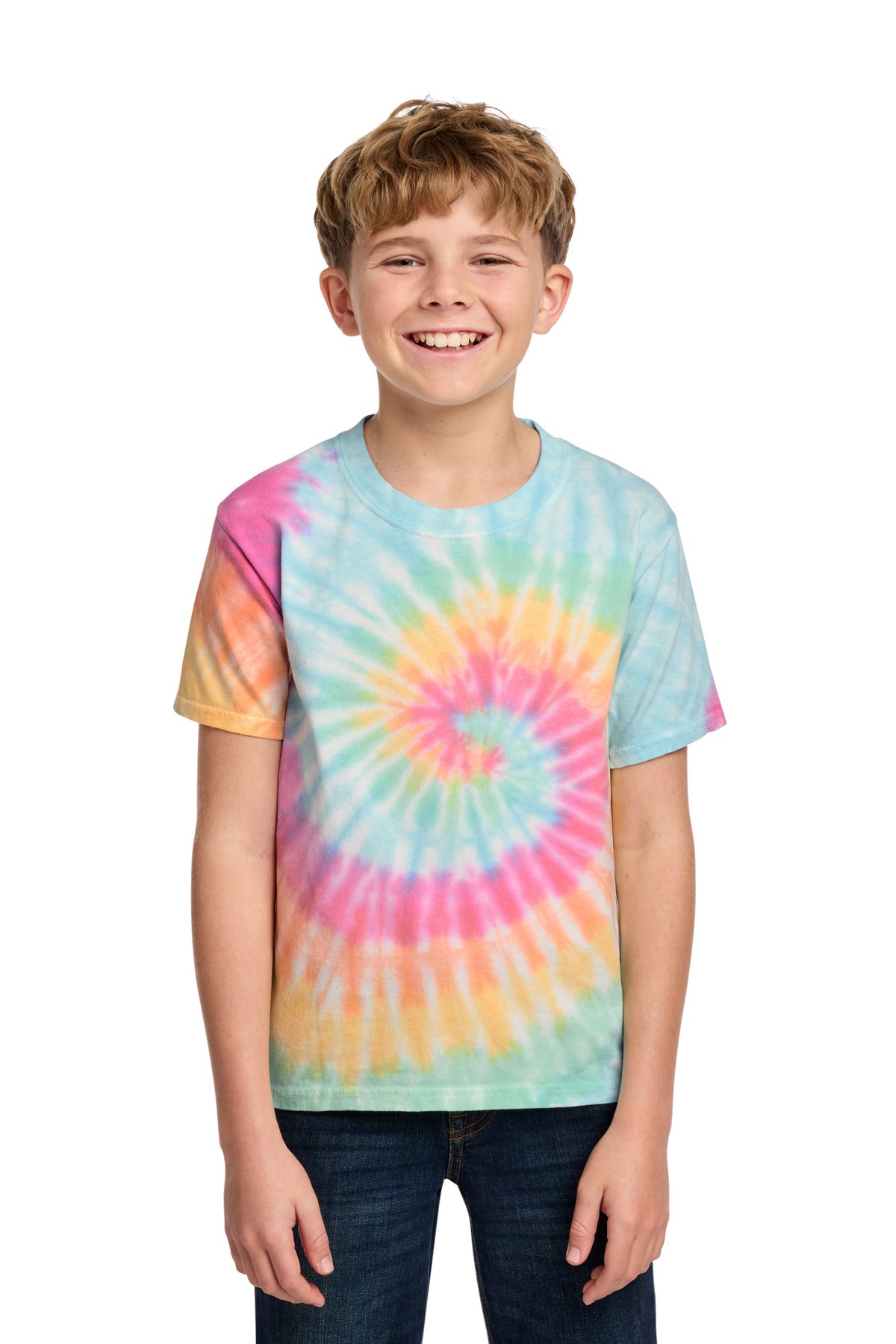 Port & Co PC147Y Youth Tie-Dye Tee