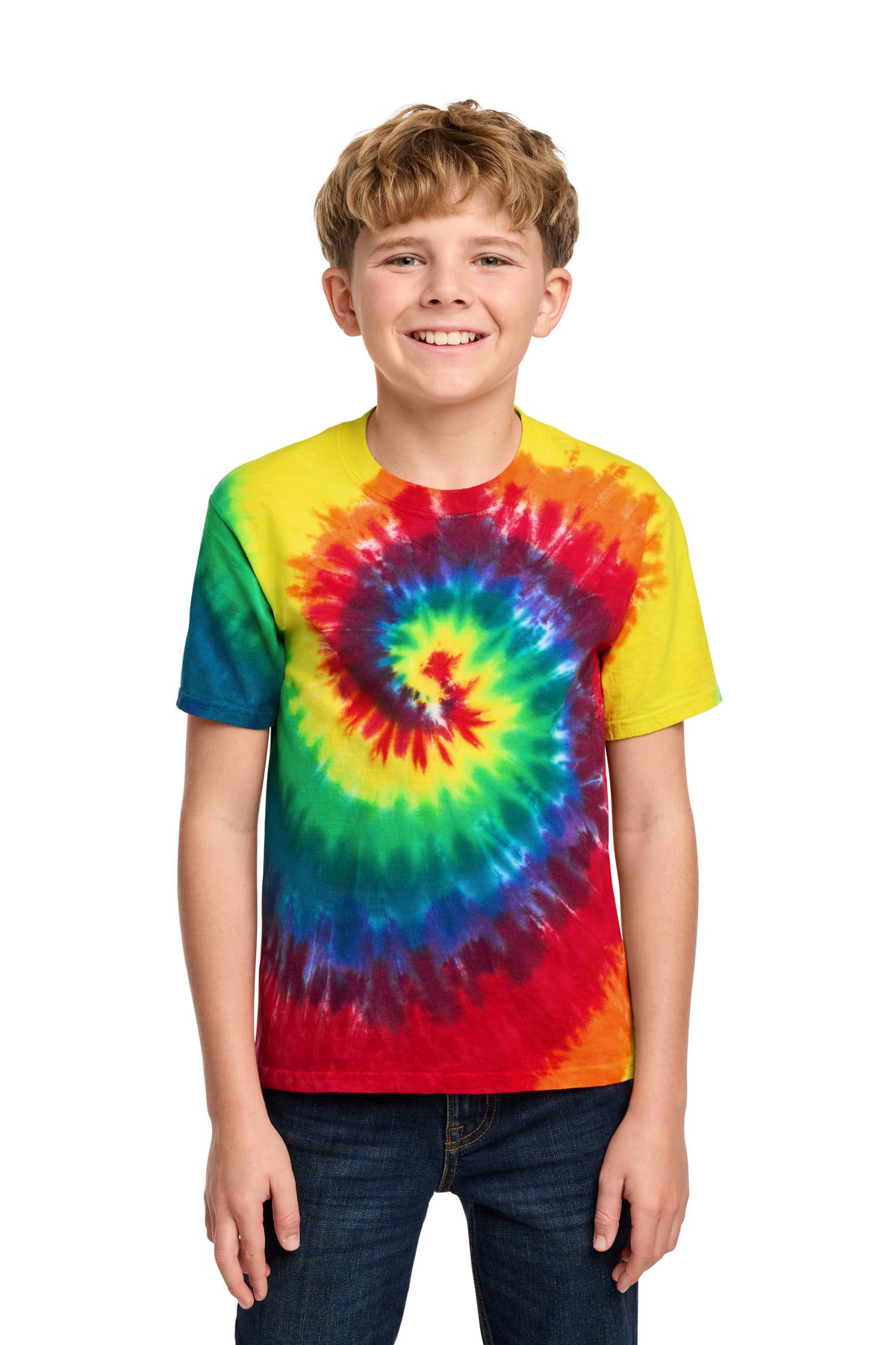 Port & Co PC147Y Youth Tie-Dye Tee