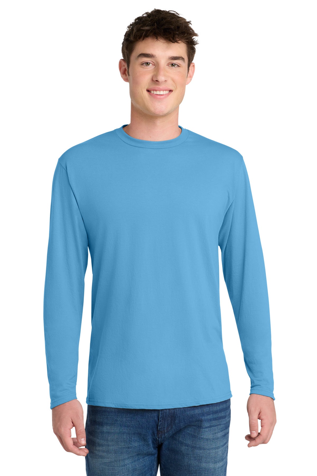 Port & Co PC381LS Long Sleeve Performance Blend Tee