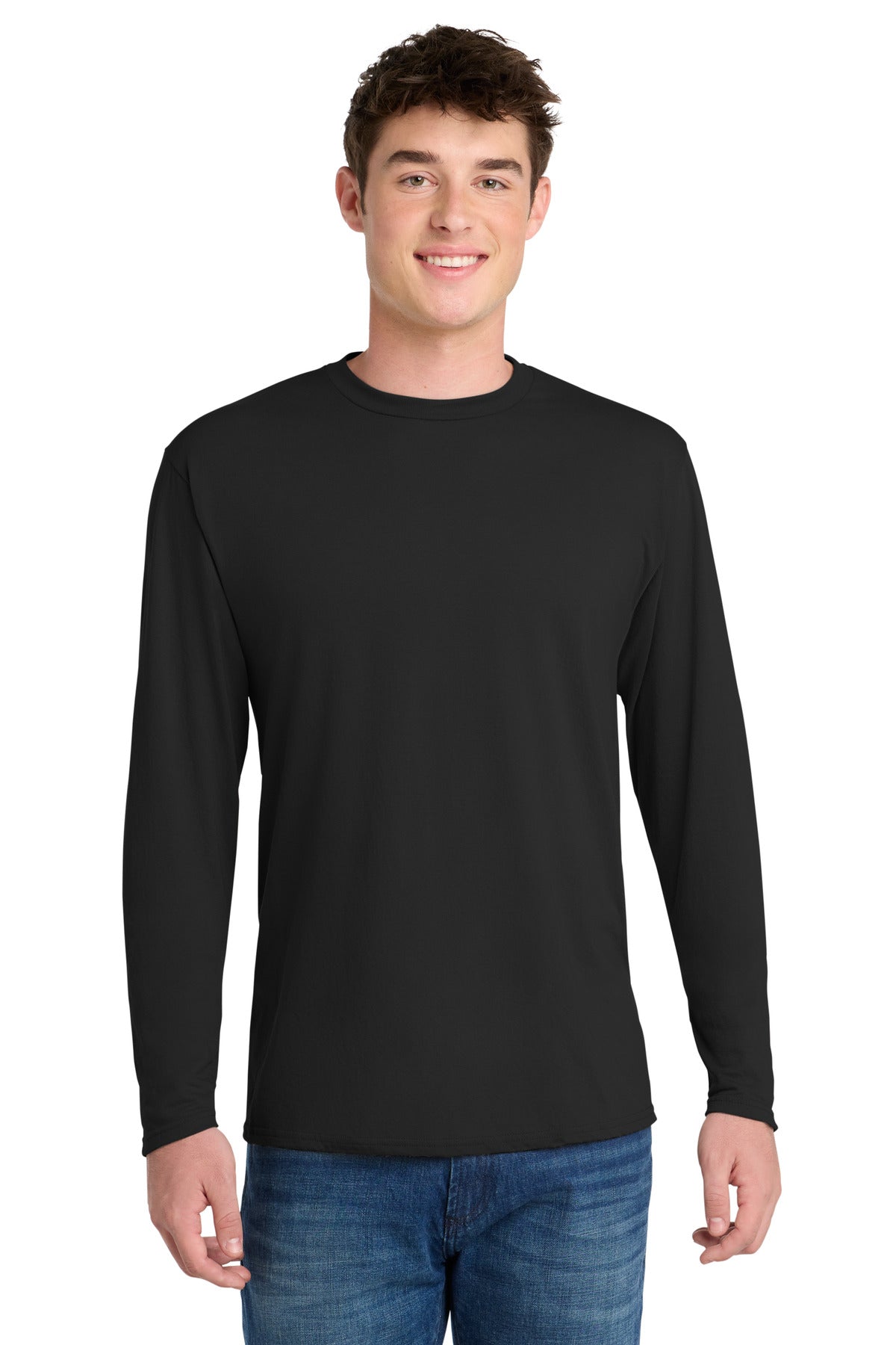 Port & Co PC381LS Long Sleeve Performance Blend Tee
