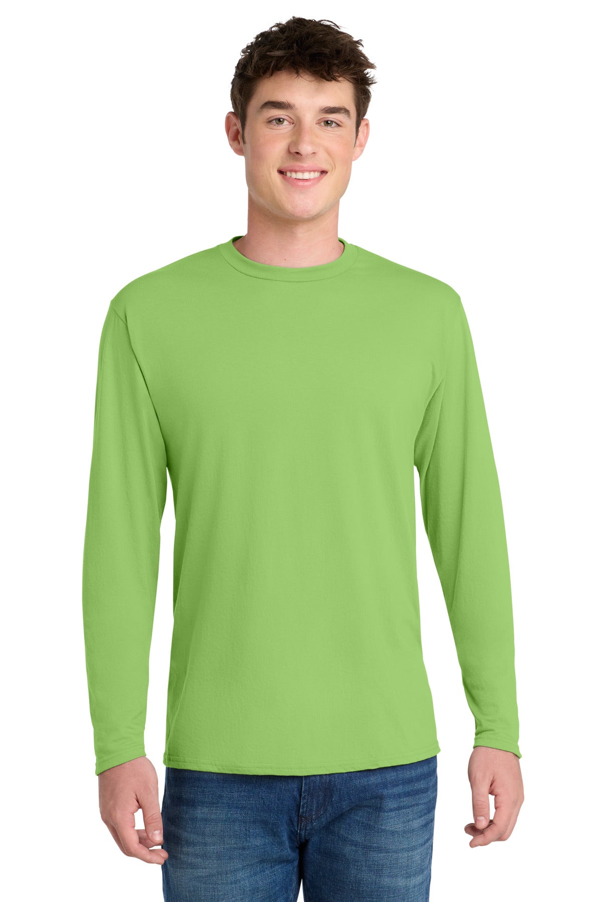Port & Co PC381LS Long Sleeve Performance Blend Tee