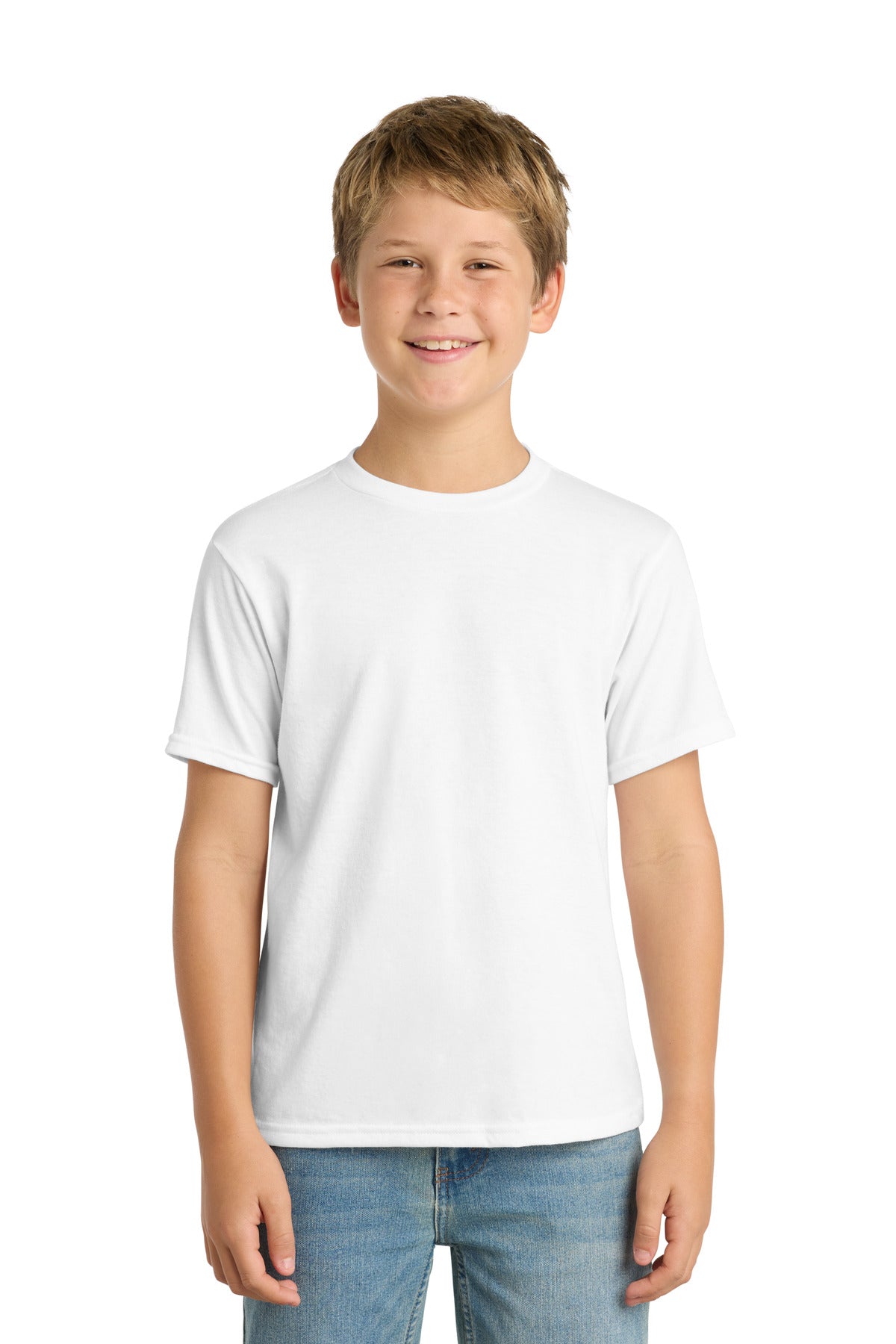 Port & Co PC381Y Youth Performance Blend Tee